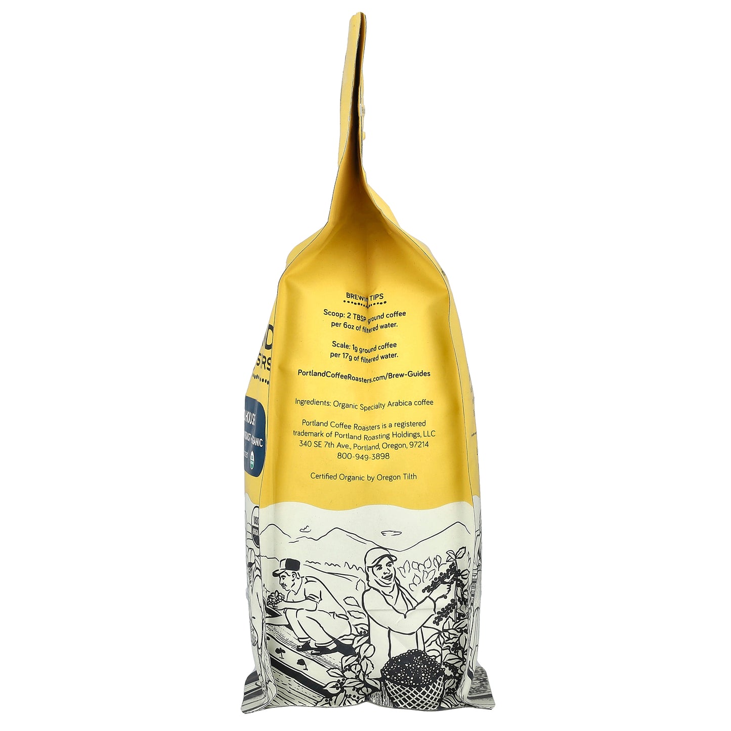 Portland Coffee Roasters, Organic Coffee, Whole Bean, Medium Roast, Portland House, 12 oz (340 g)