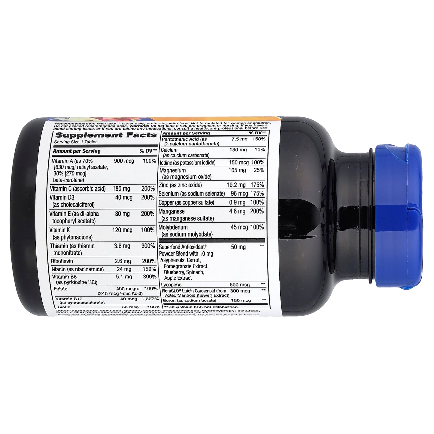 Nature's Way, Alive!® Men's 50+ Complete Multivitamin, 130 Tablets