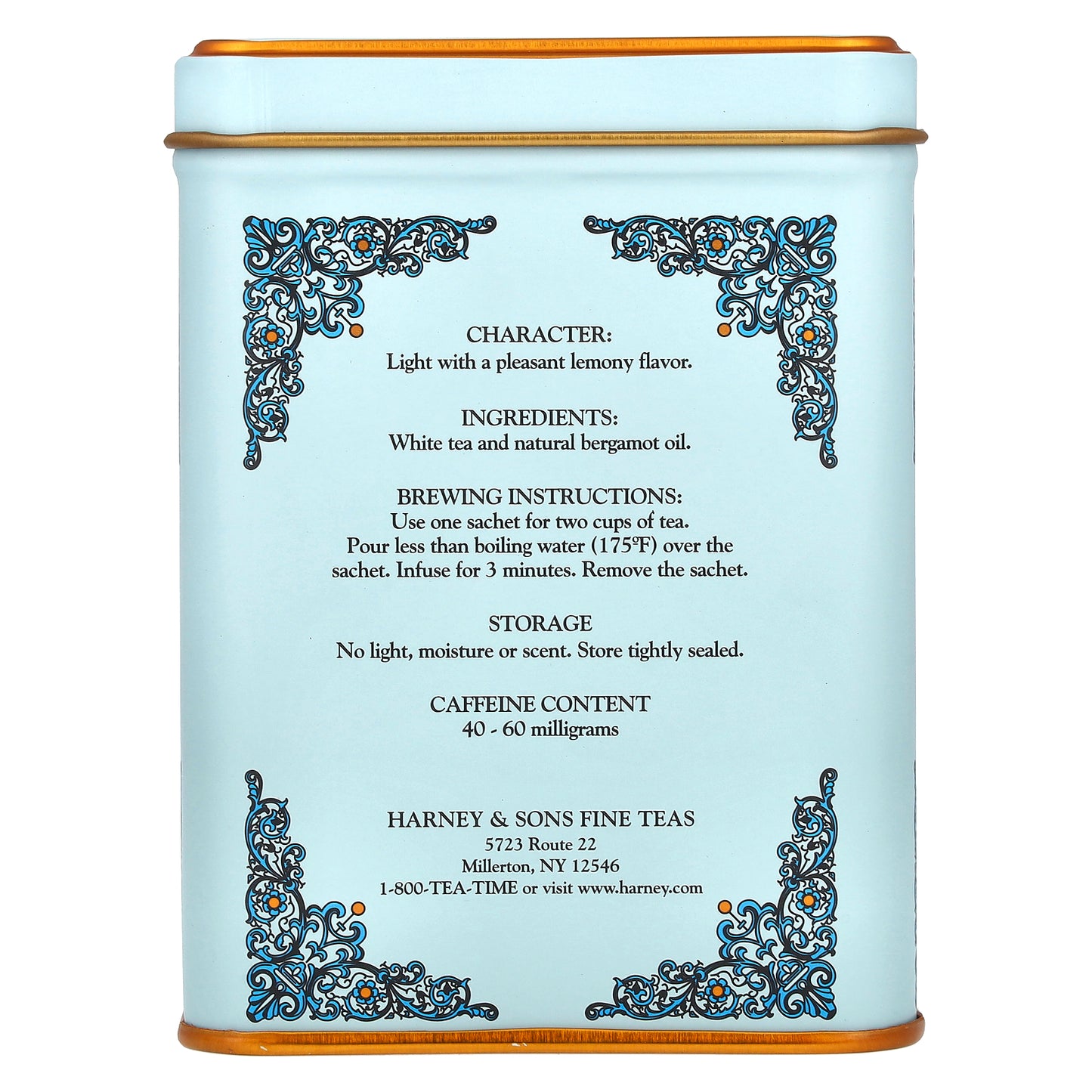 Harney & Sons, HT Tea Blends, Winter White Earl Grey, 20 Sachets, 1.4 oz (40 g)