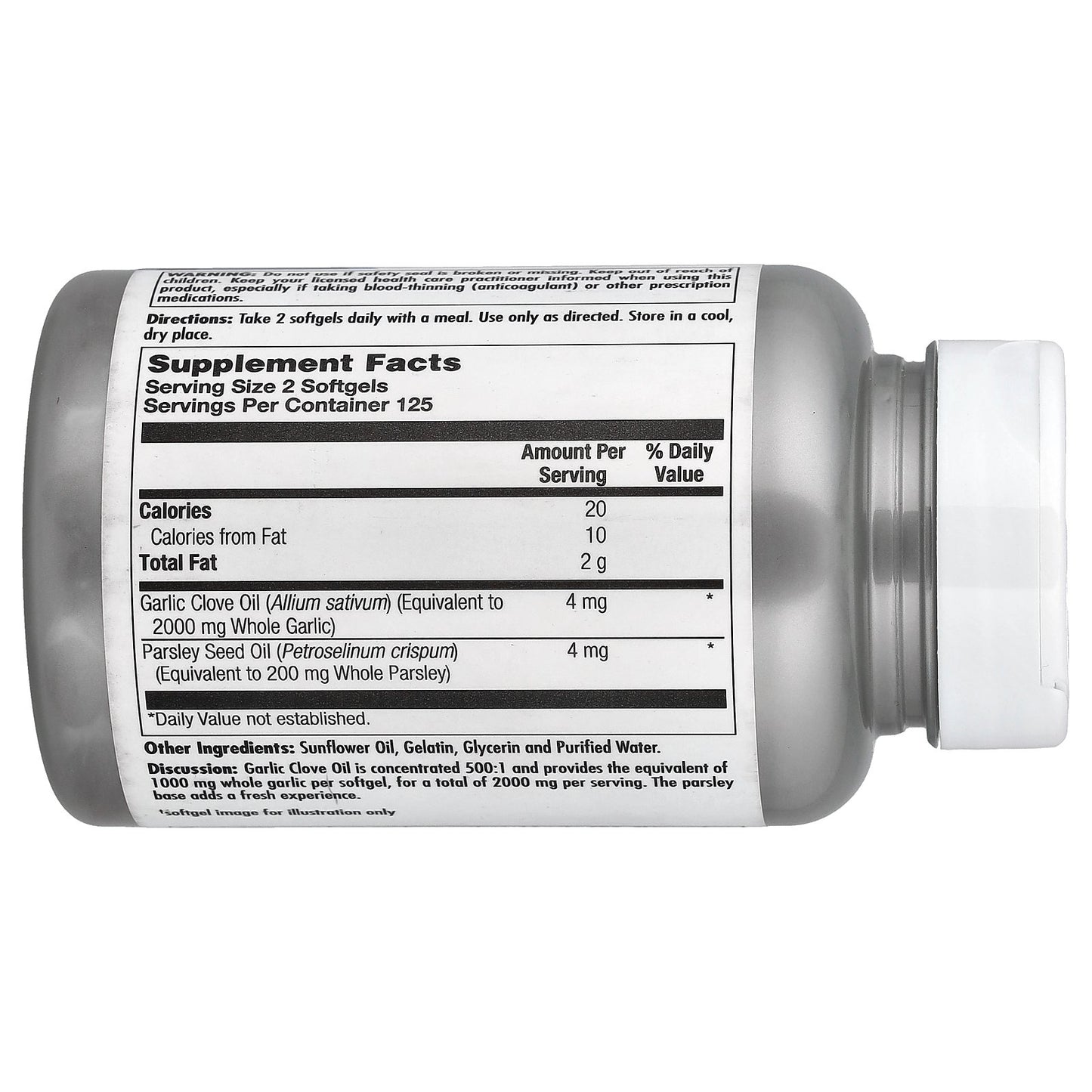 KAL, Garlic Oil, 250 SoftGels