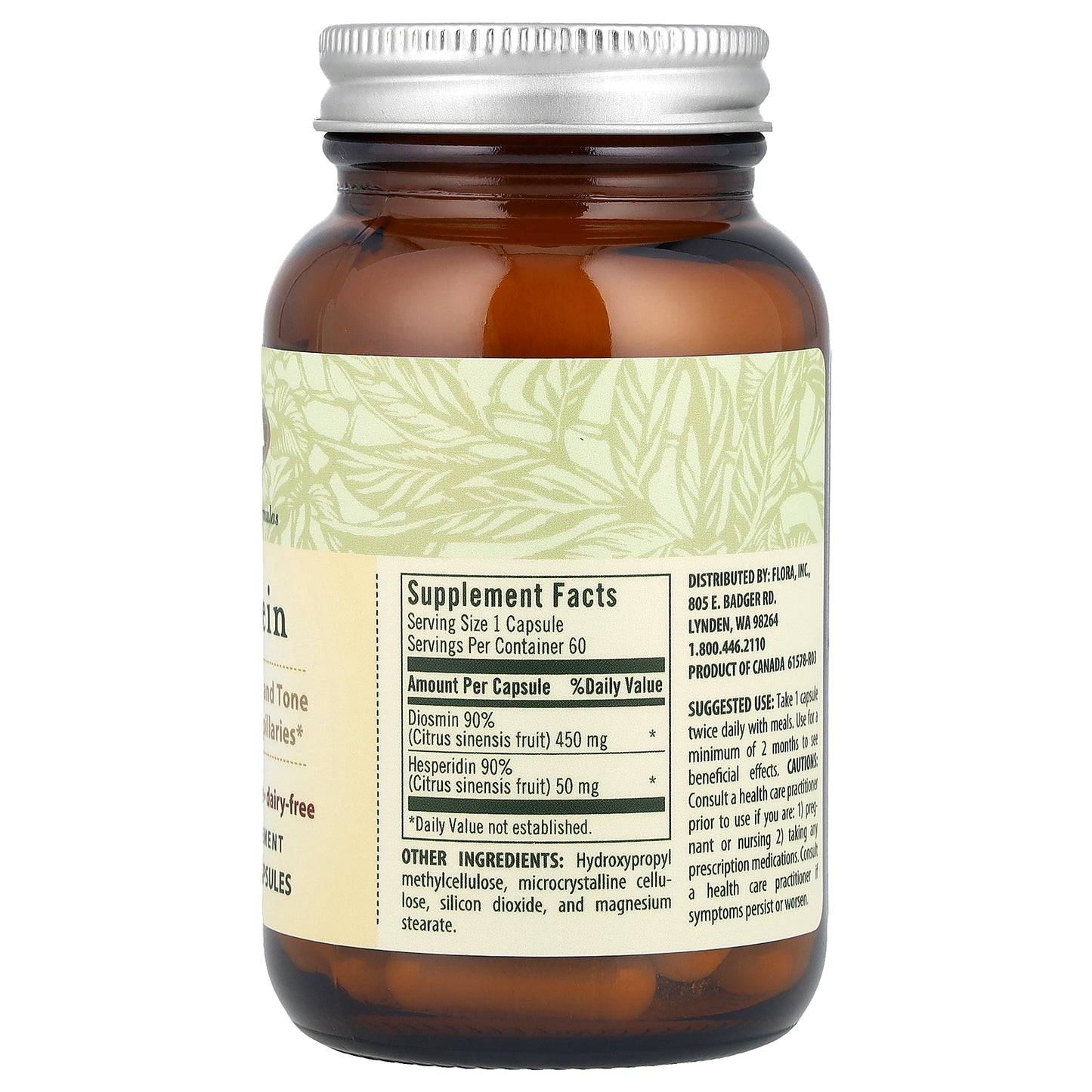 Flora, CircuVein, 60 Vegetarian Capsules