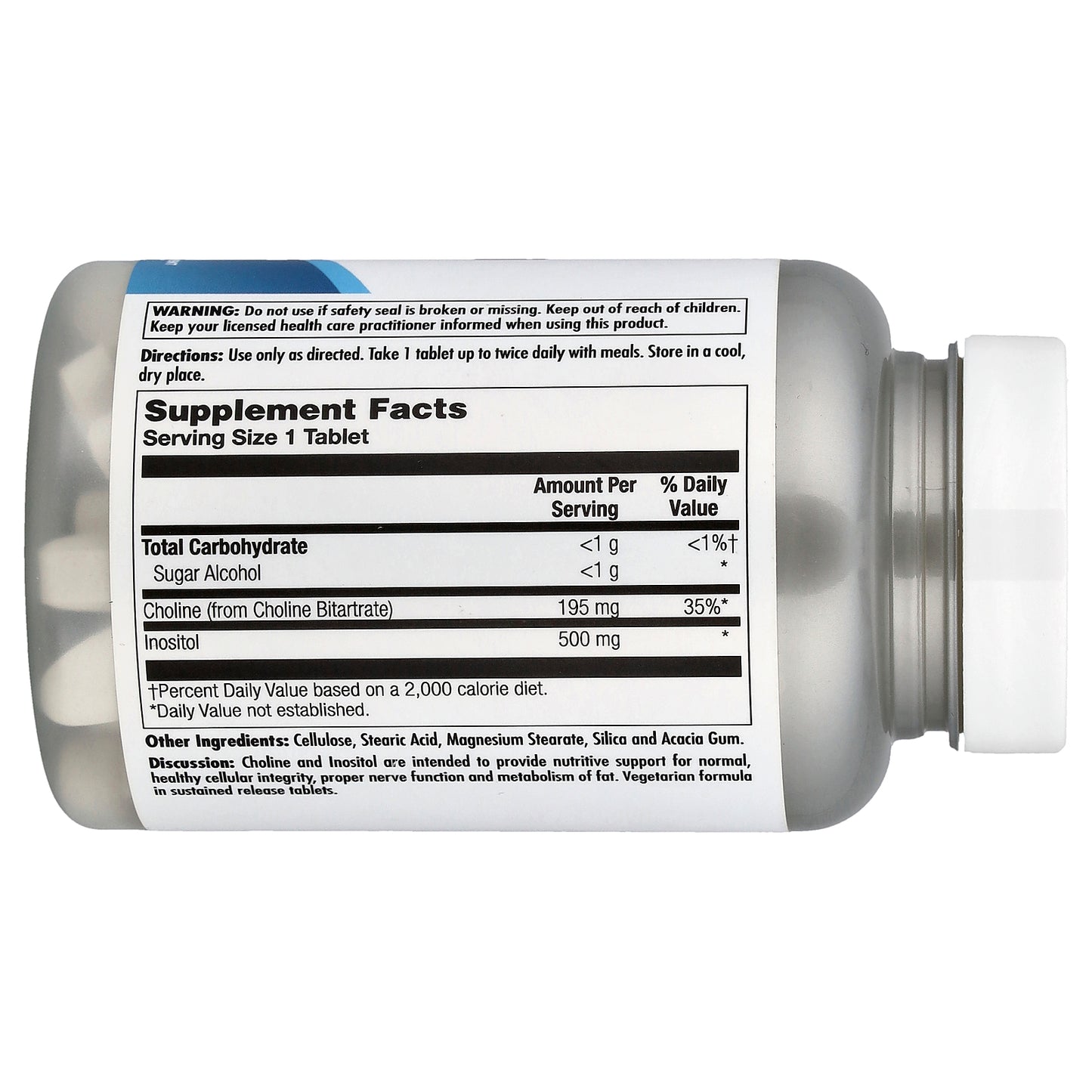 KAL, Choline Inositol, 90 Tablets