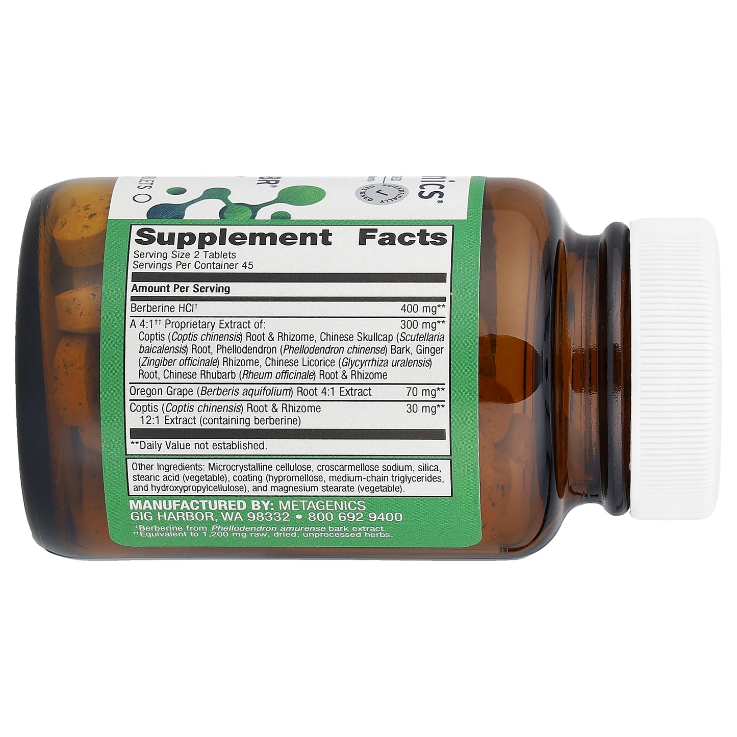 Metagenics, CandiBactin-BR®, 90 Tablets