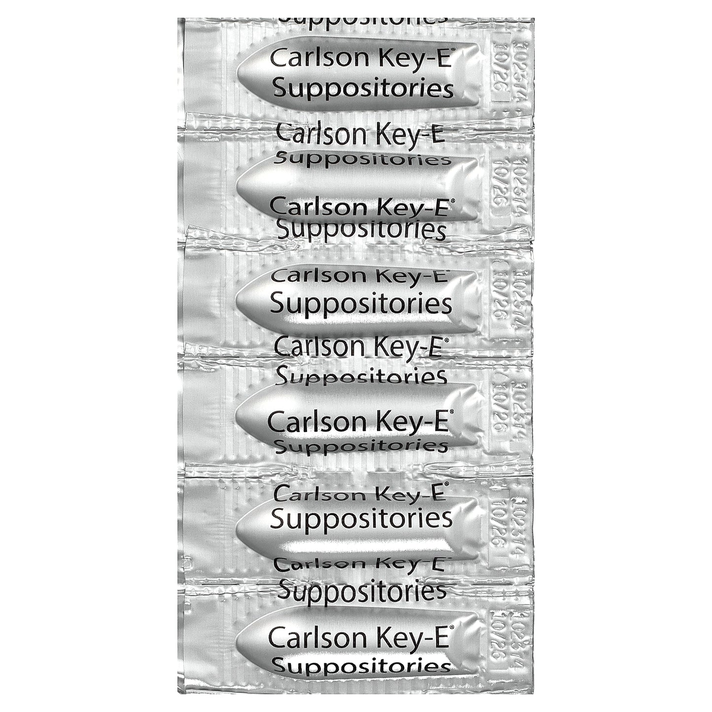 Carlson, Key-E® Suppositories, 12 Inserts