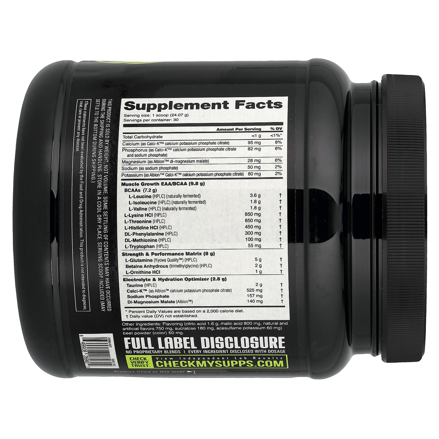 NutraBio, Intra Blast, Intra Workout Amino Fuel, Dragonfruit Candy, 1.6 lb (722 g)