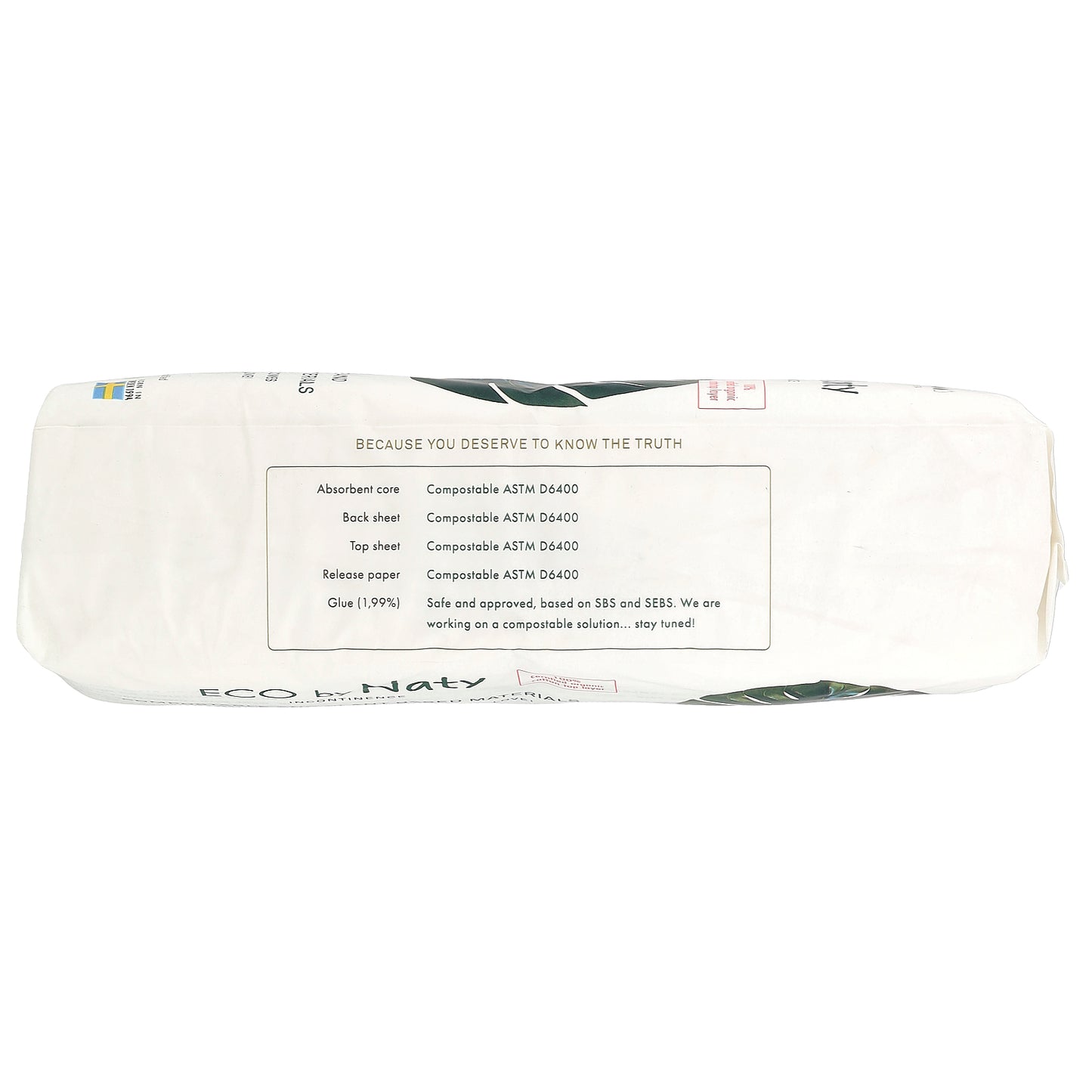 Naty, Incontinence Pads, Extra, 10 Pads