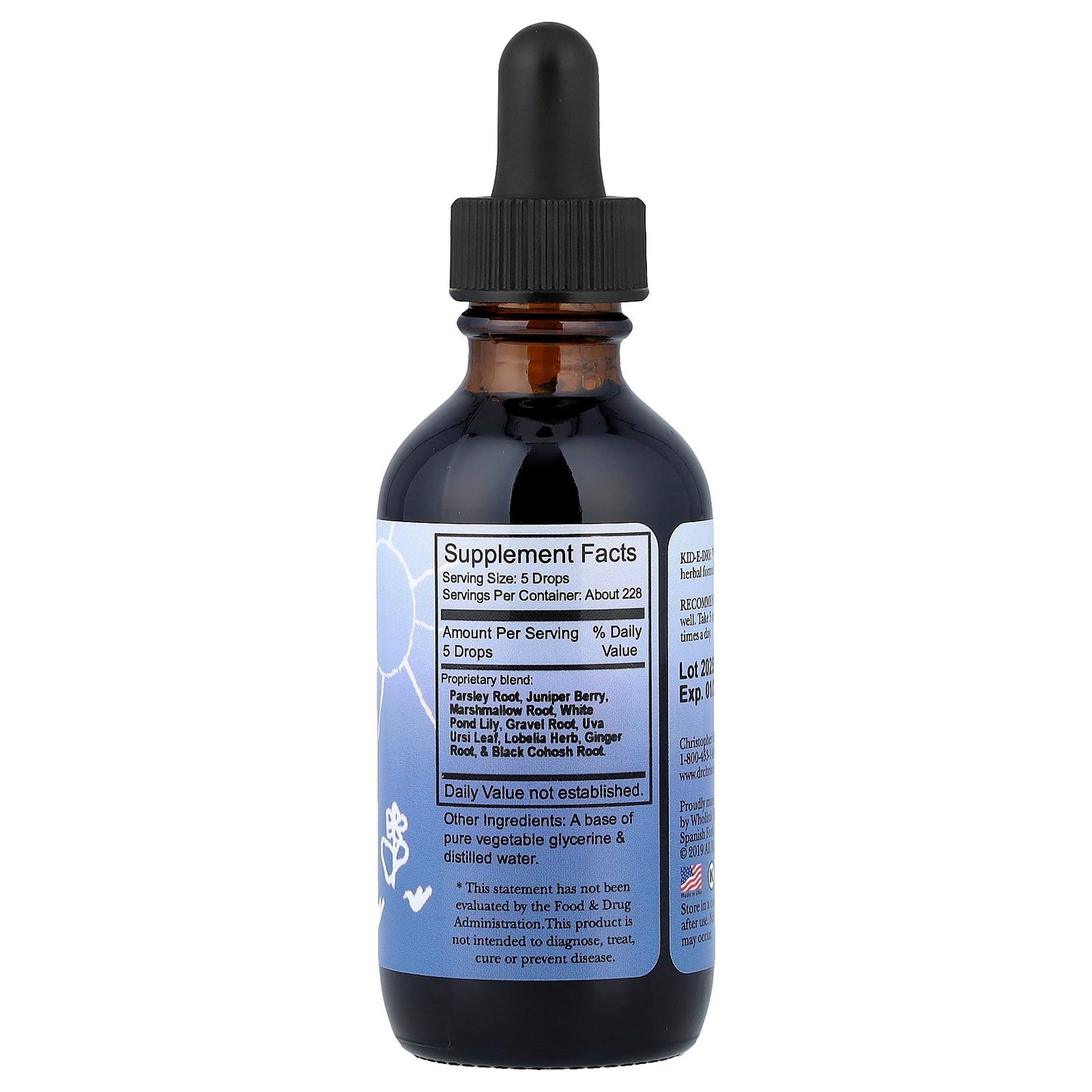 Christopher's Original Formulas, Kid-e-Dry™ Night Time Formula, 2 fl oz