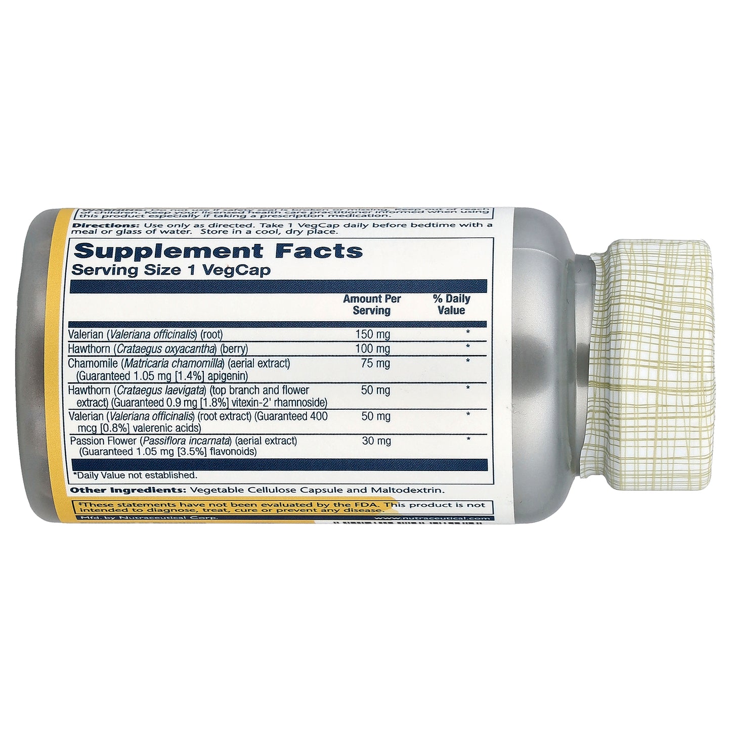 Solaray, Eurocalm™ with Valerian, 60 VegCaps