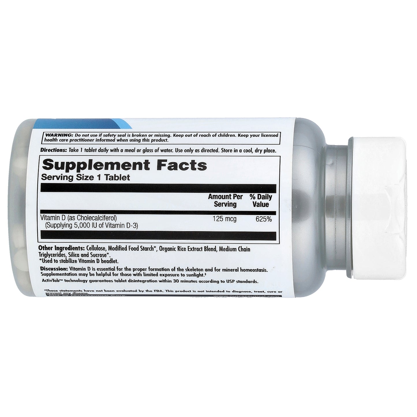 KAL, D-3 , 125 mcg (5,000 IU), 60 Tablets