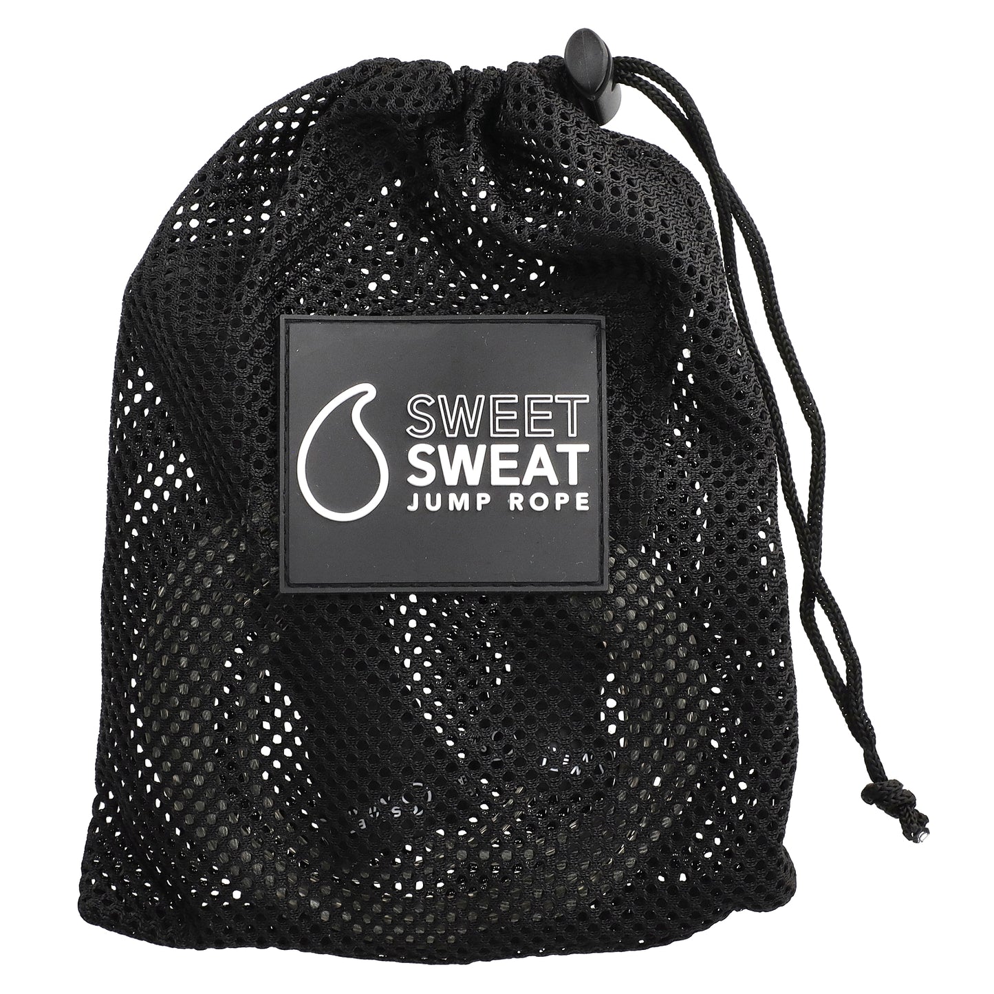 Sports Research, Sweet Sweat, Cable Jump Rope, Black, 1 Jump Rope