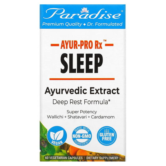 Paradise Herbs, AYUR-Pro Rx, Sleep, 60 Vegetarian Capsules