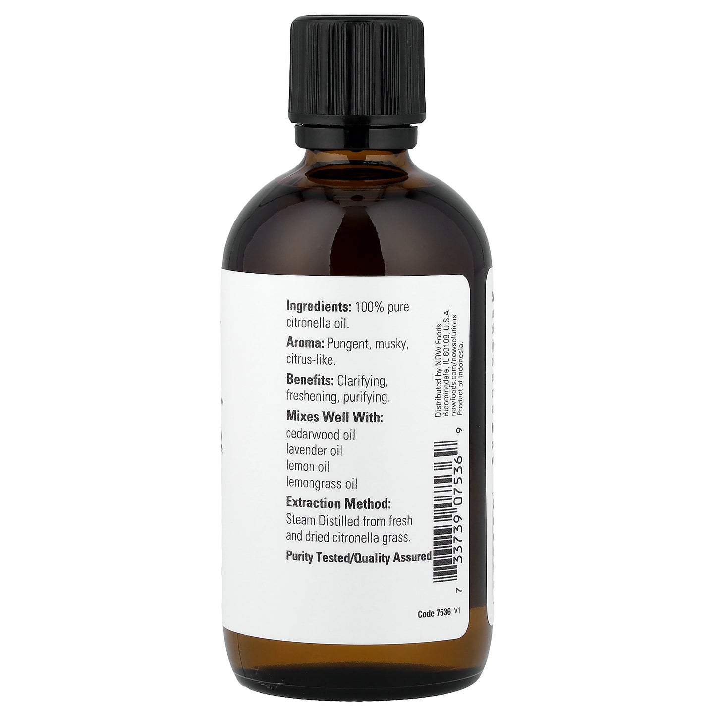 NOW Foods, Essential Oils, Citronella, 4 fl oz (118 ml)