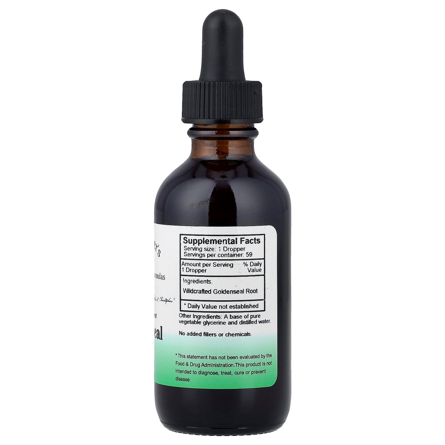 Christopher's Original Formulas, Goldenseal Root Extract, 2 fl oz (59 ml)