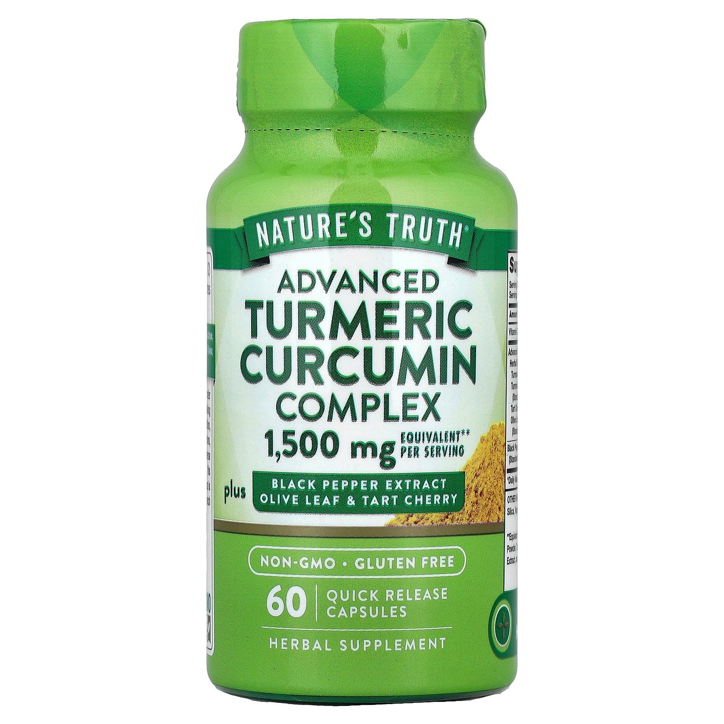 Nature's Truth, Turmeric Curcumin Complex, 60 Quick Release Capsules