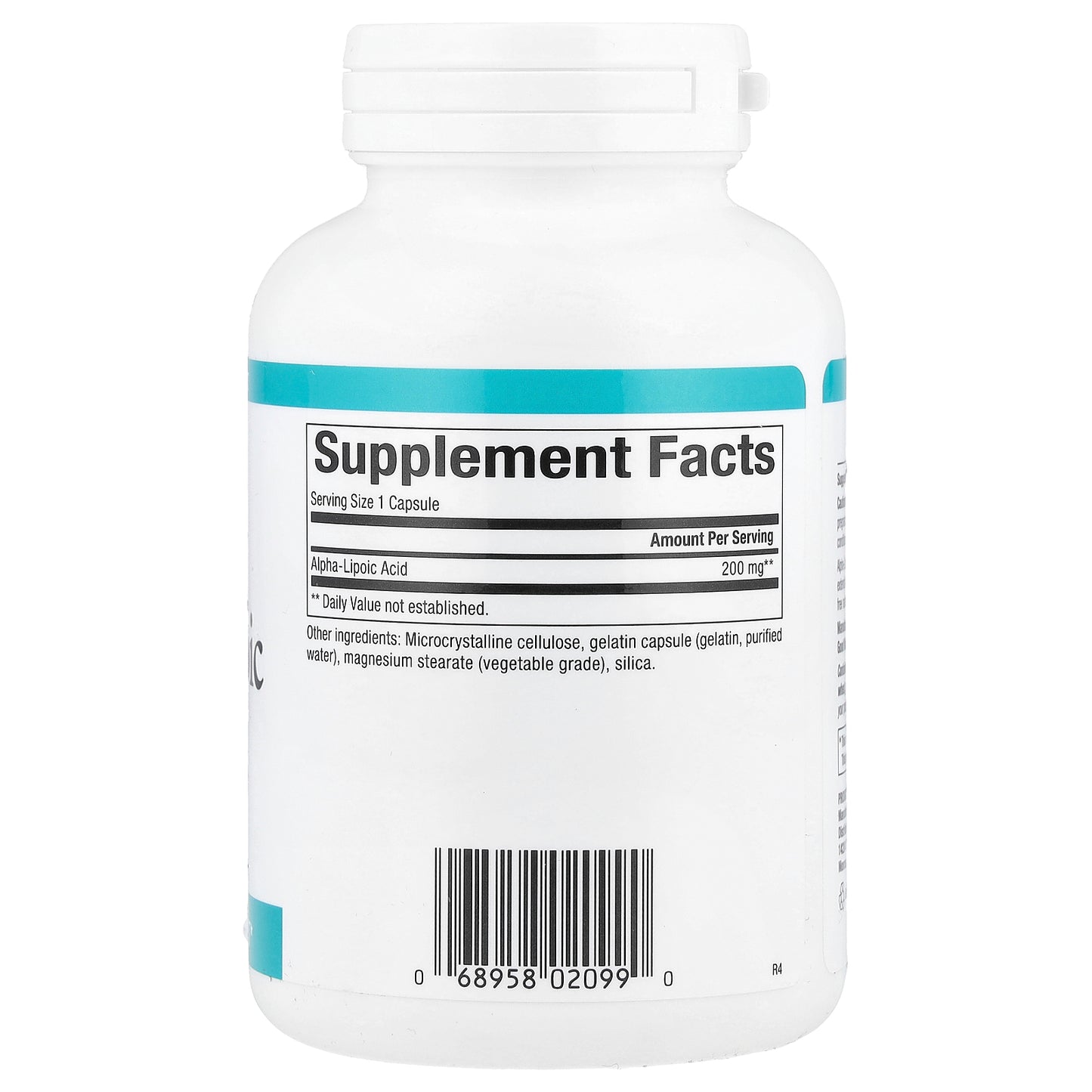 Natural Factors, Alpha-Lipoic Acid, 200 mg, 120 Capsules