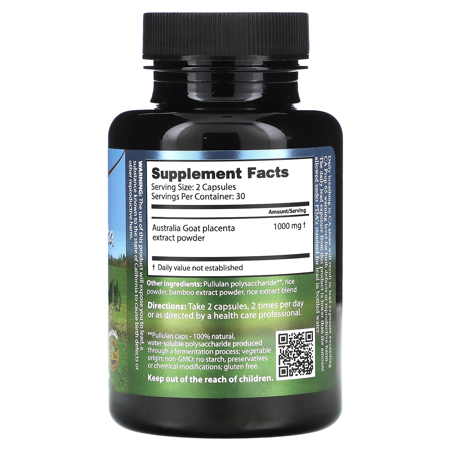 Dragon Herbs, Goat Placenta, 500 mg, 60 Capsules