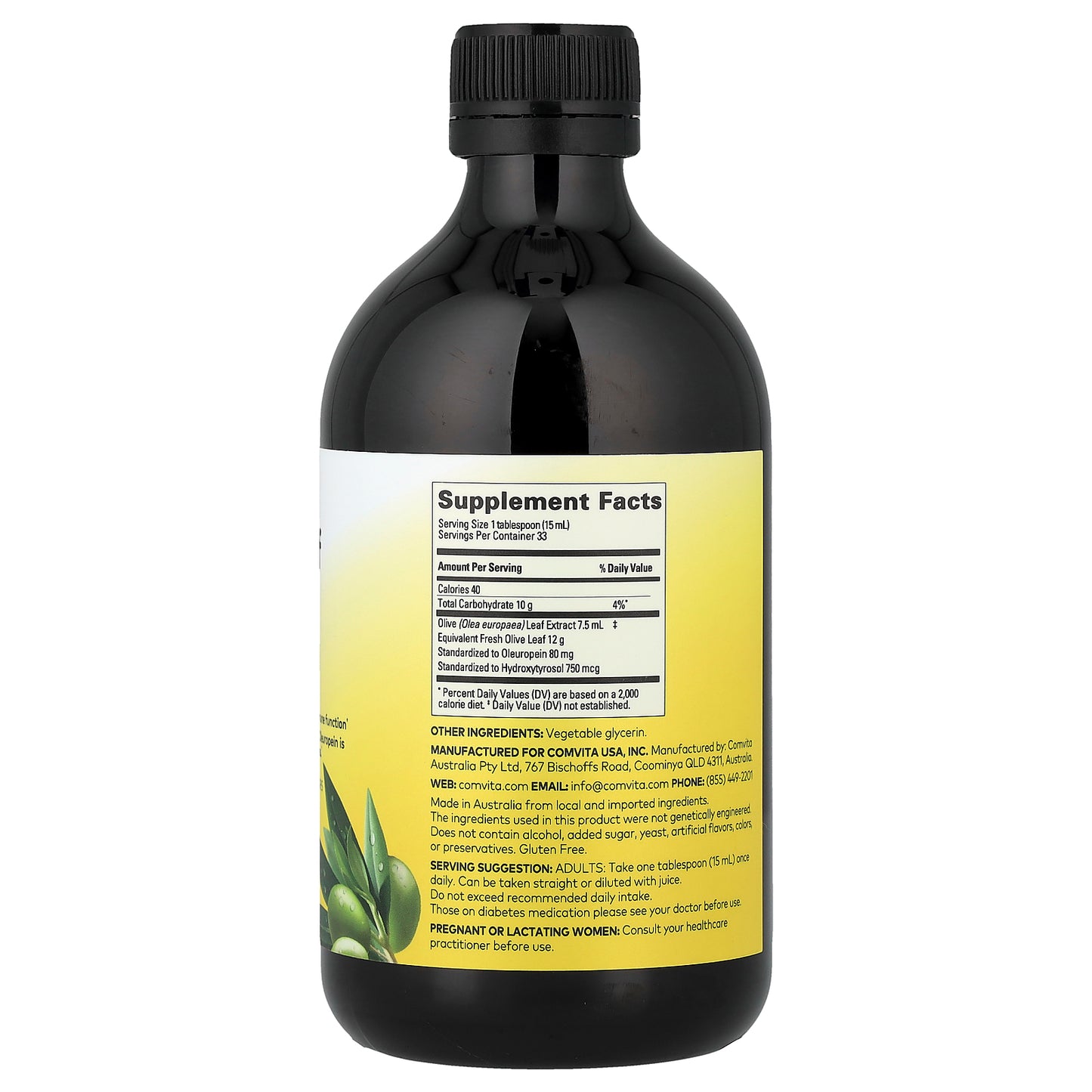 Comvita, Olive Leaf Extract, 16.9 fl oz ( 500 ml)