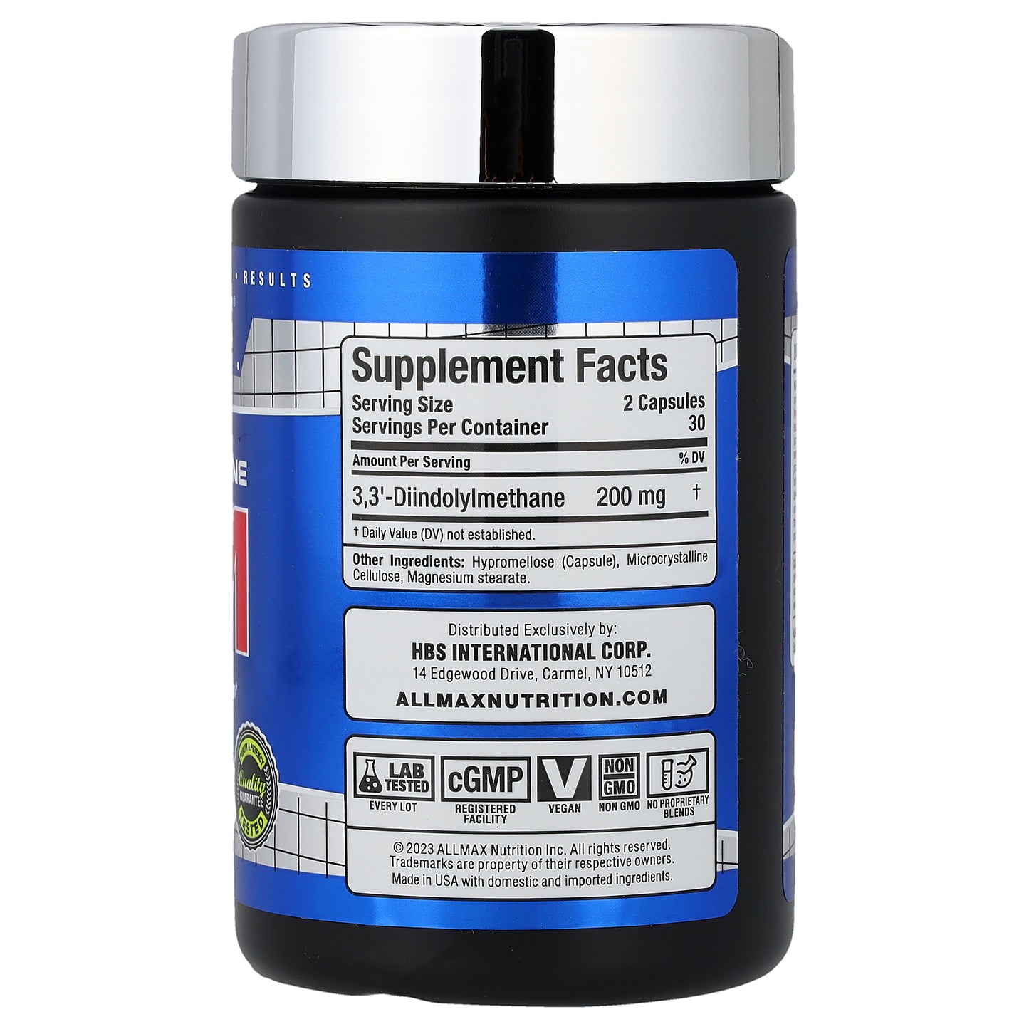 ALLMAX, Essentials, DIM, 60 Veggie Caps (100 mg per Capsule)