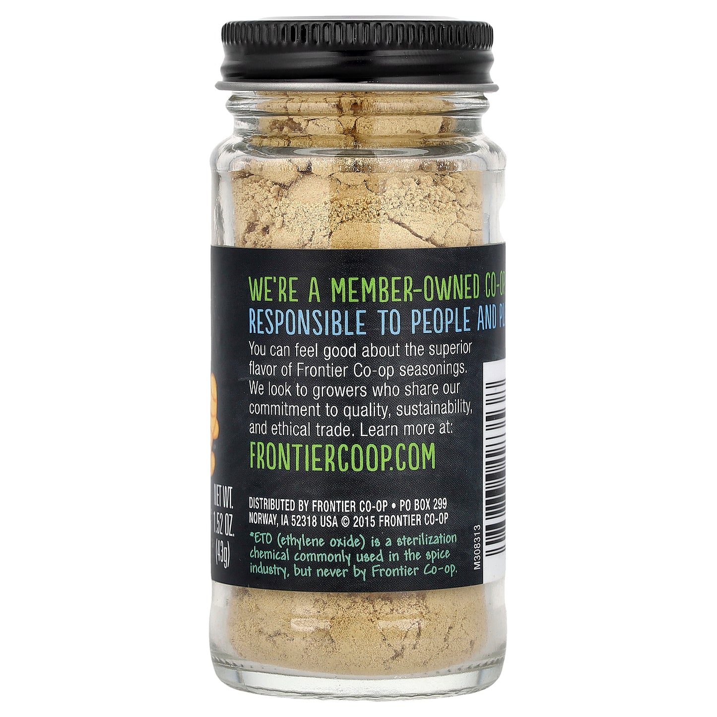 Frontier Co-op, Ginger Root, 1.52 oz (43 g)