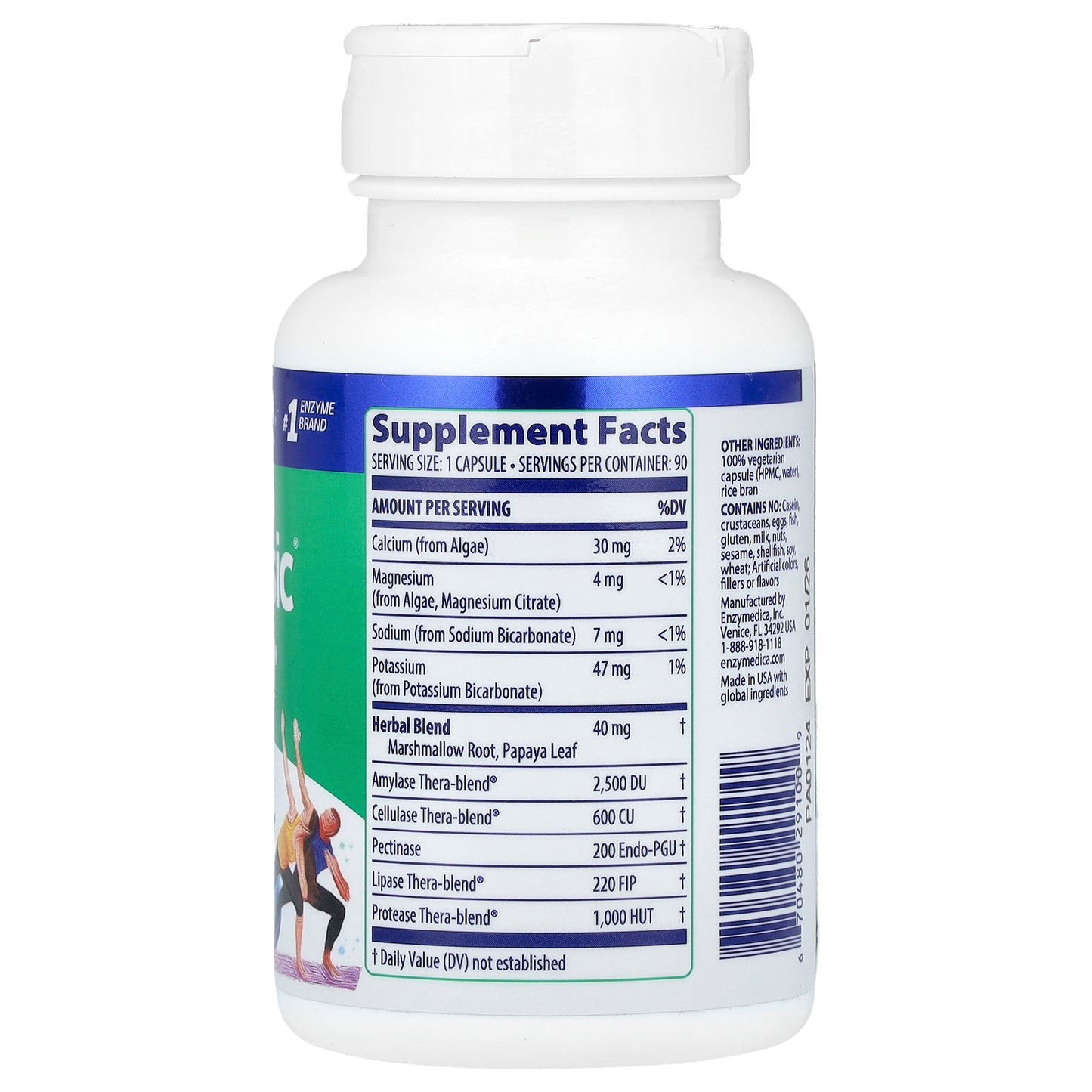 Enzymedica, pH-Basic, 90 Capsules