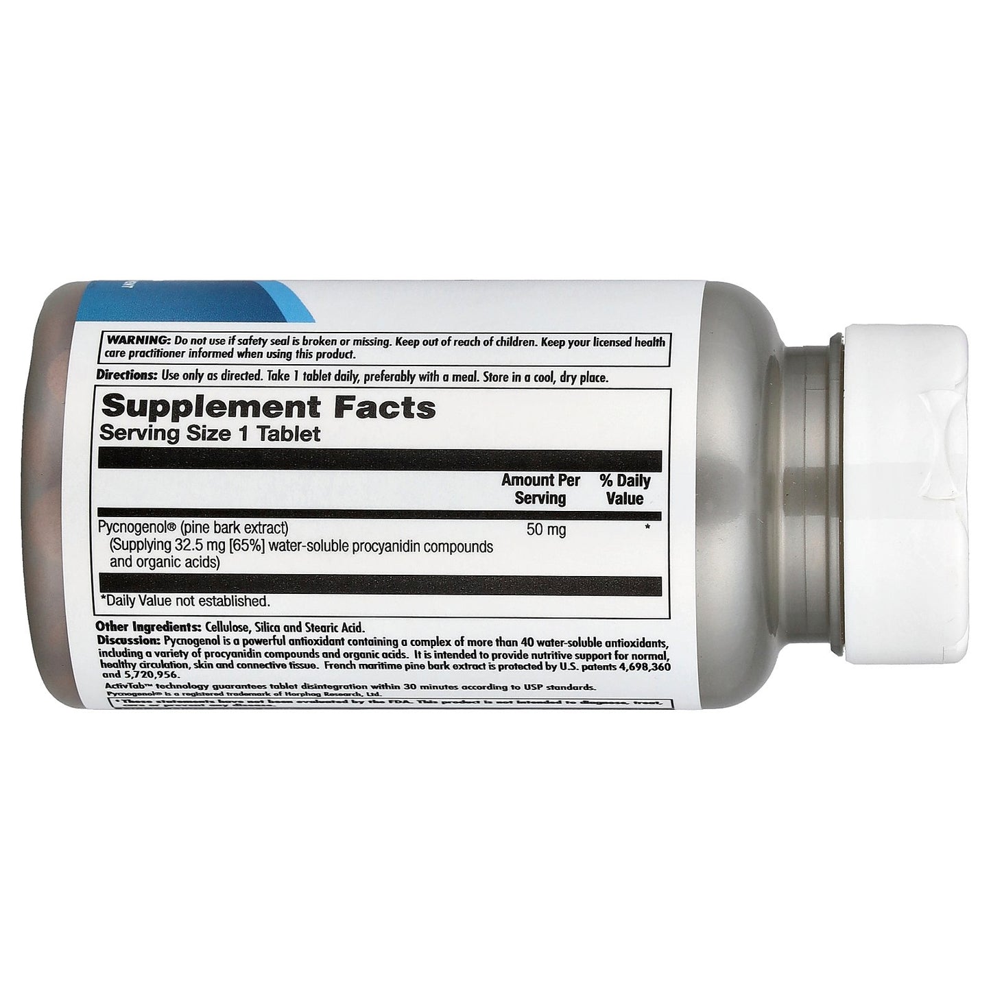 KAL, Pycnogenolv, 50 mg, 30 Tablets