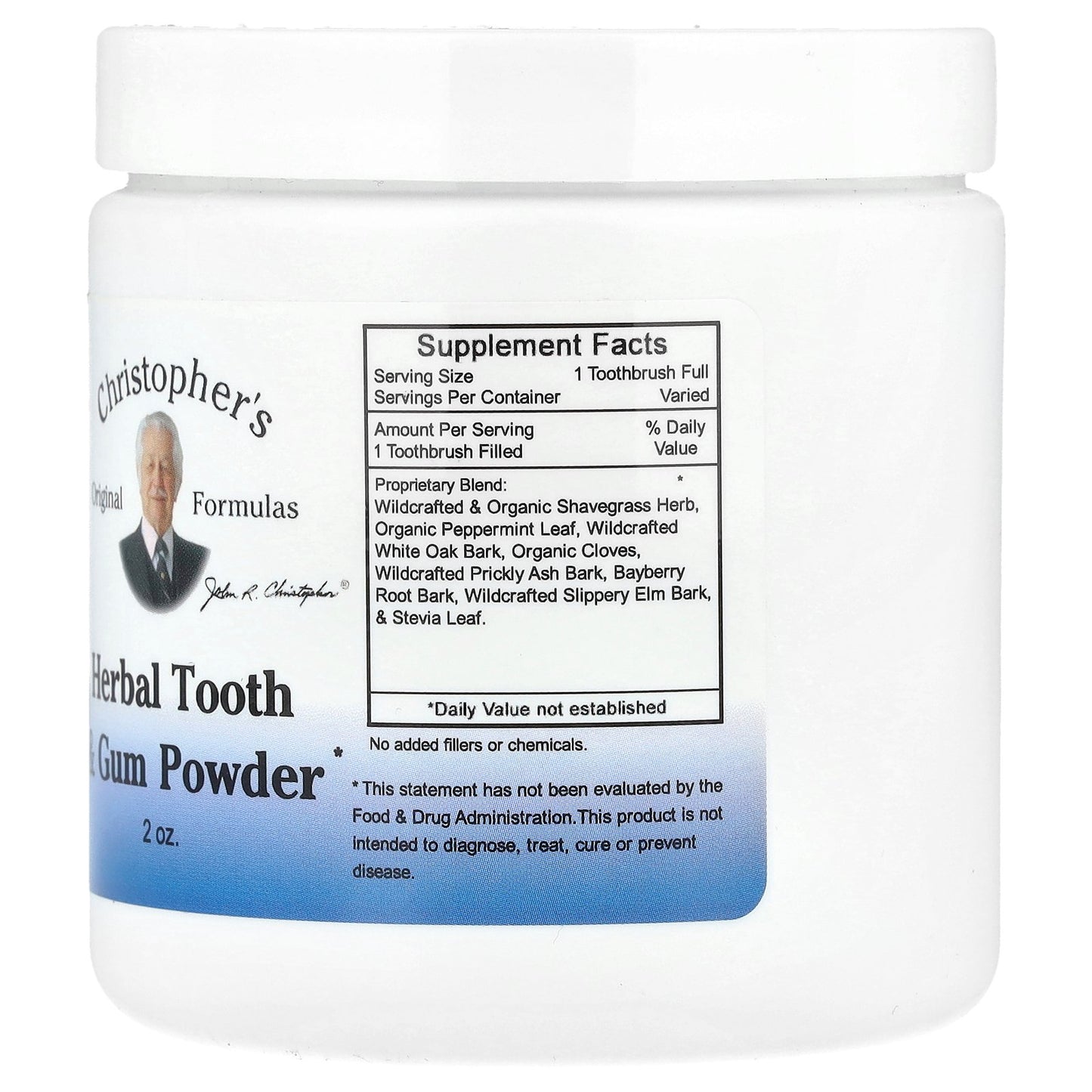 Christopher's Original Formulas, Herbal Tooth & Gum Powder, 2 oz.