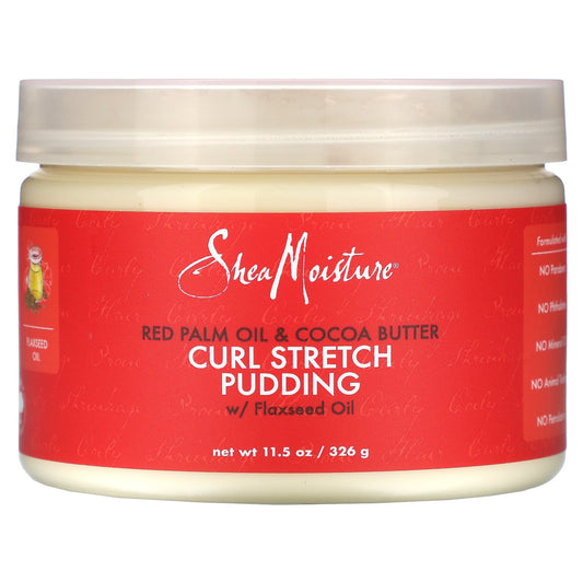 SheaMoisture, Curl Stretch Pudding, Red Palm Oil & Cocoa Butter, 11.5 oz (326 g)