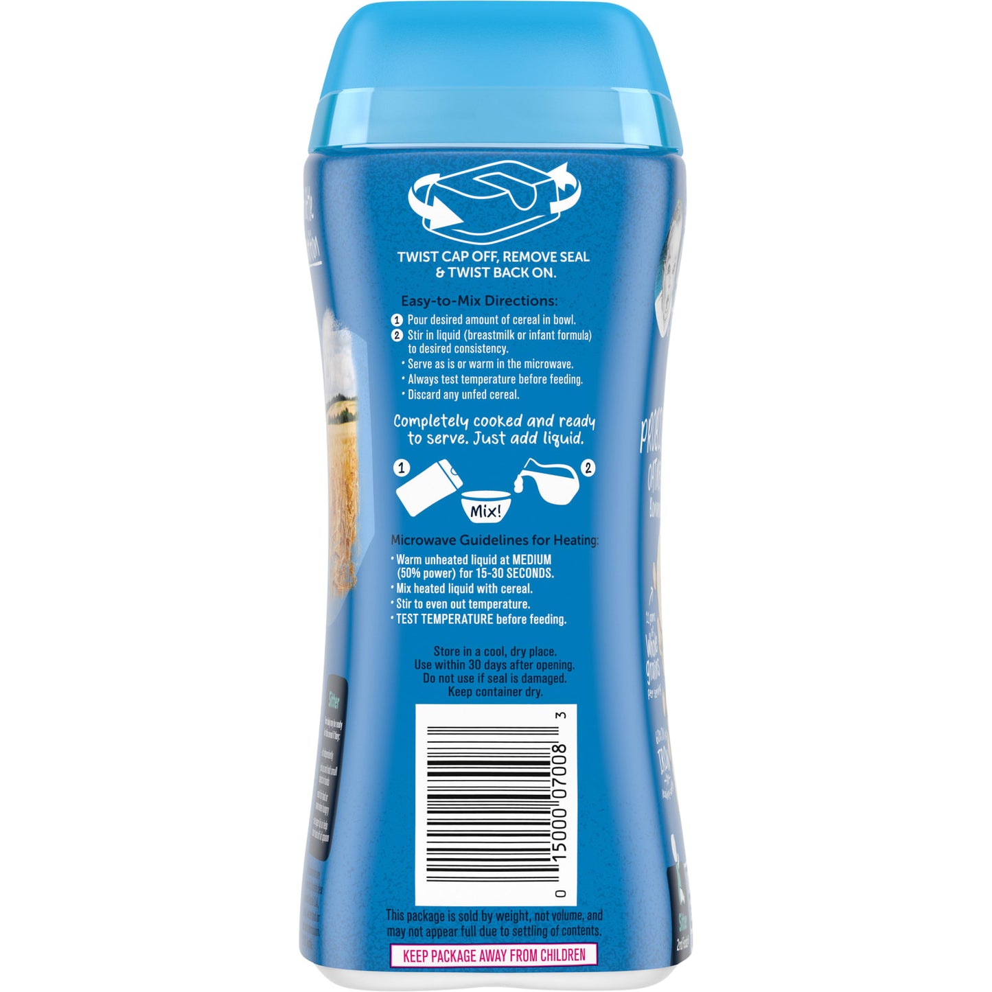 Gerber, Cereal, 2nd Foods®, Oatmeal Banana, 8 oz (227 g)