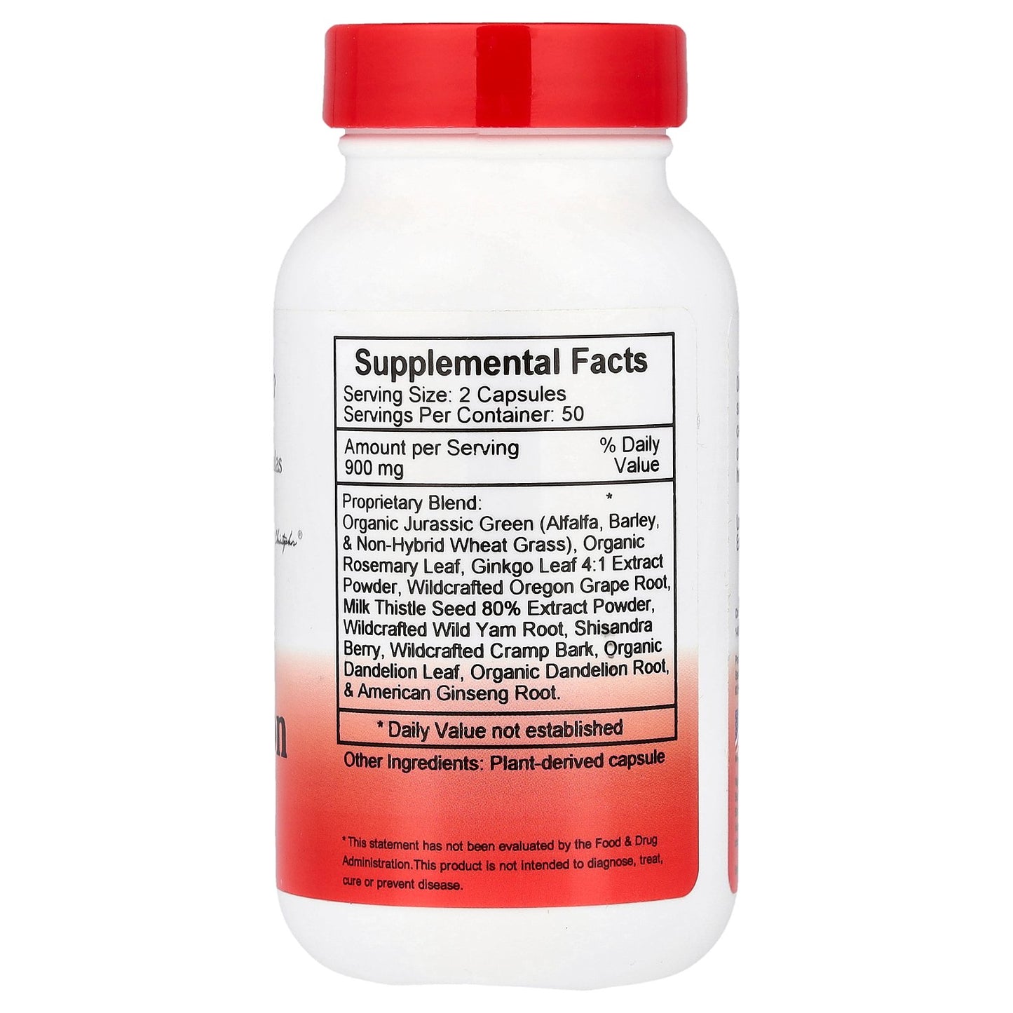 Christopher's Original Formulas, Liver Transition Formula, 100 Vegetarian Caps
