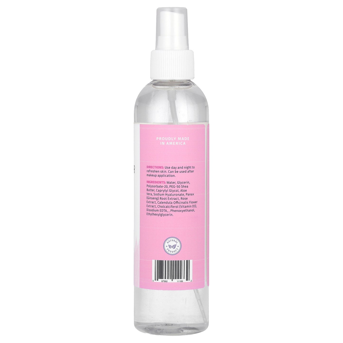Reviva Labs, Rosewater Facial Spray, Normal to Dry Skin, 8 fl oz (236 ml)