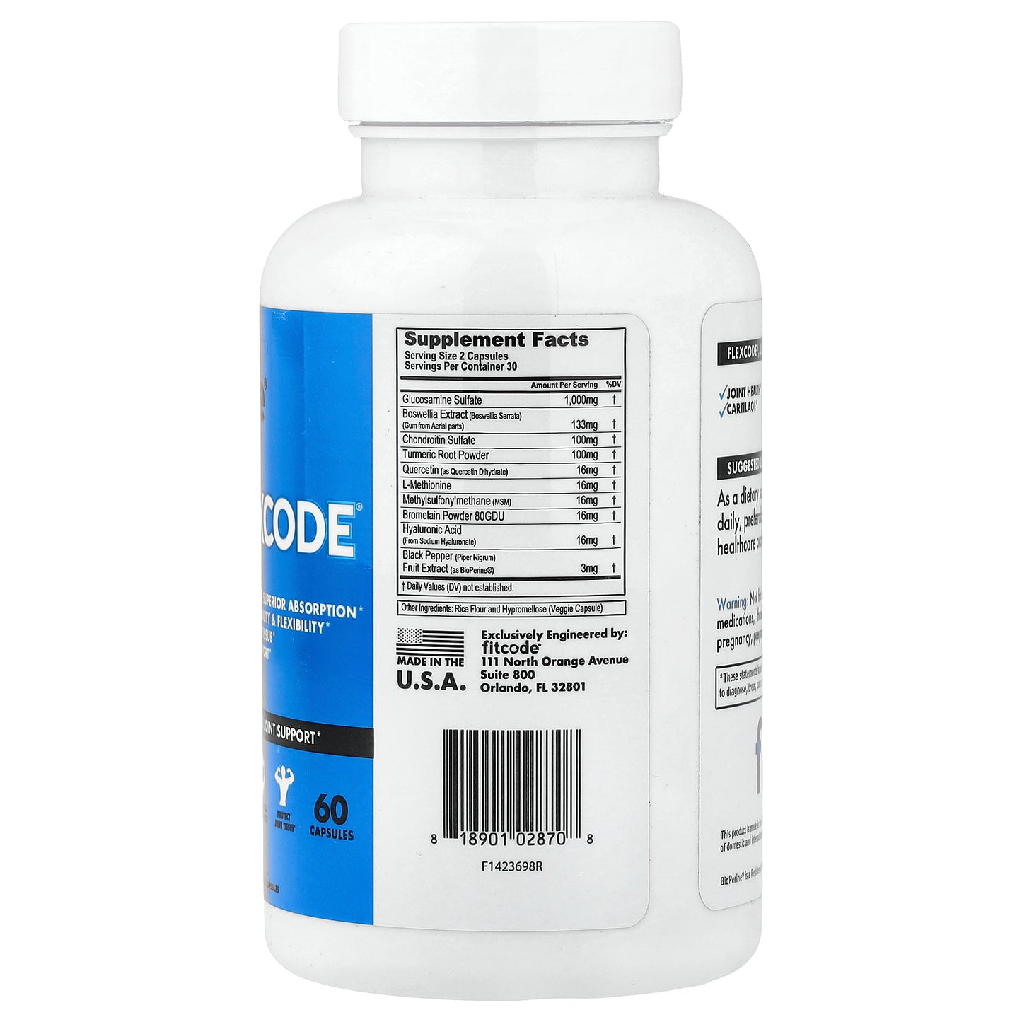 fitcode, FlexCode®, 60 Capsules