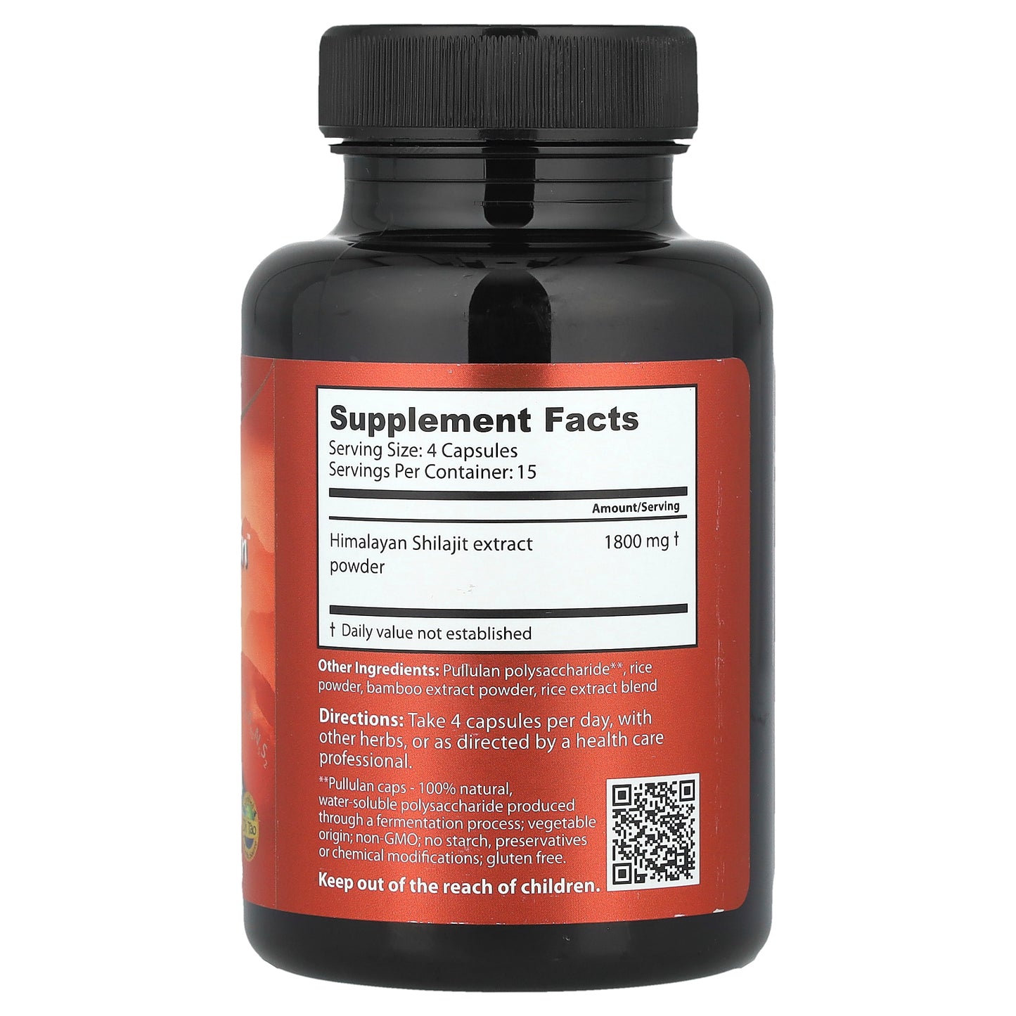 Dragon Herbs, High Mountain™ Shilajit, 450 mg, 60 Capsules