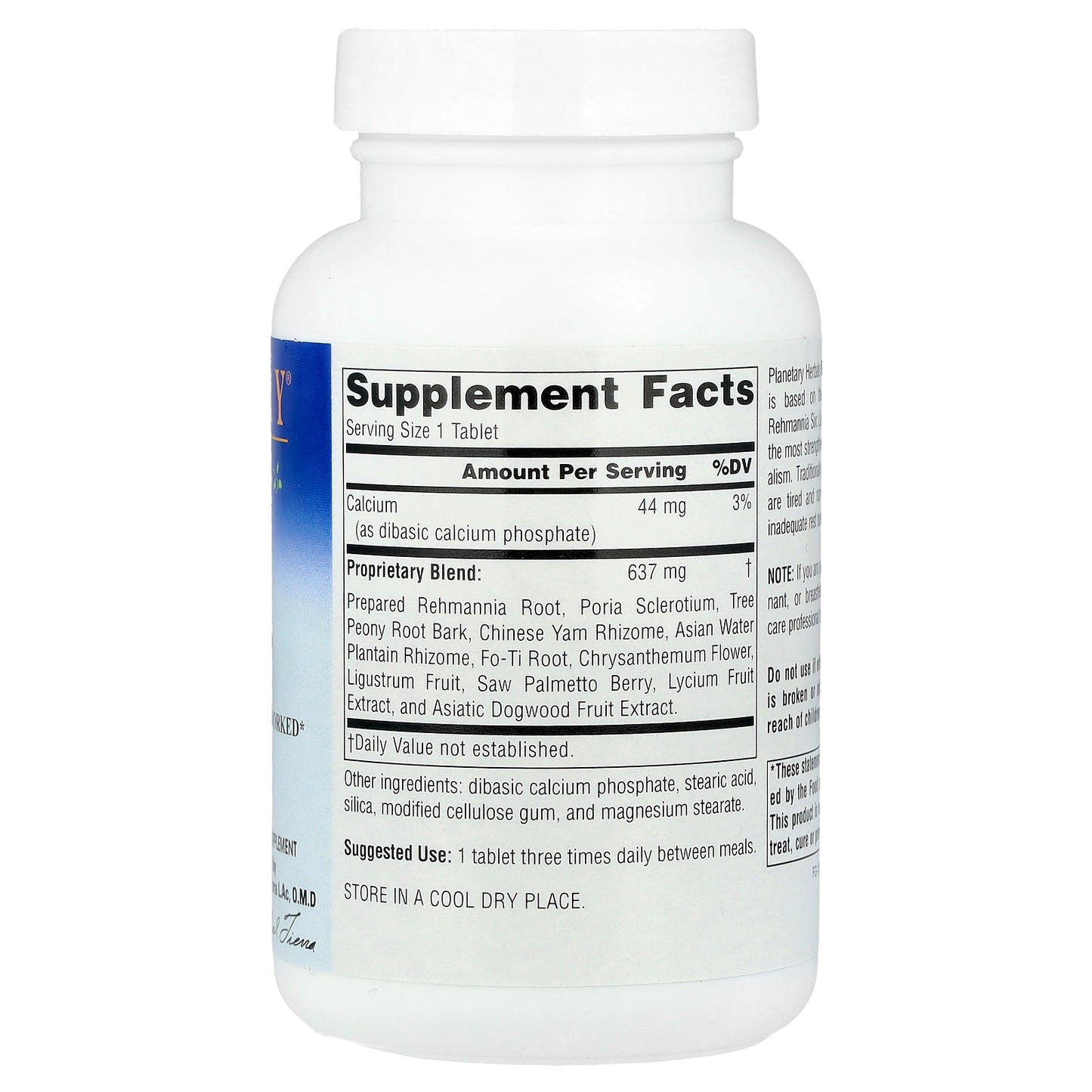 Planetary Herbals, Rehmannia Endurance™, 150 Tablets