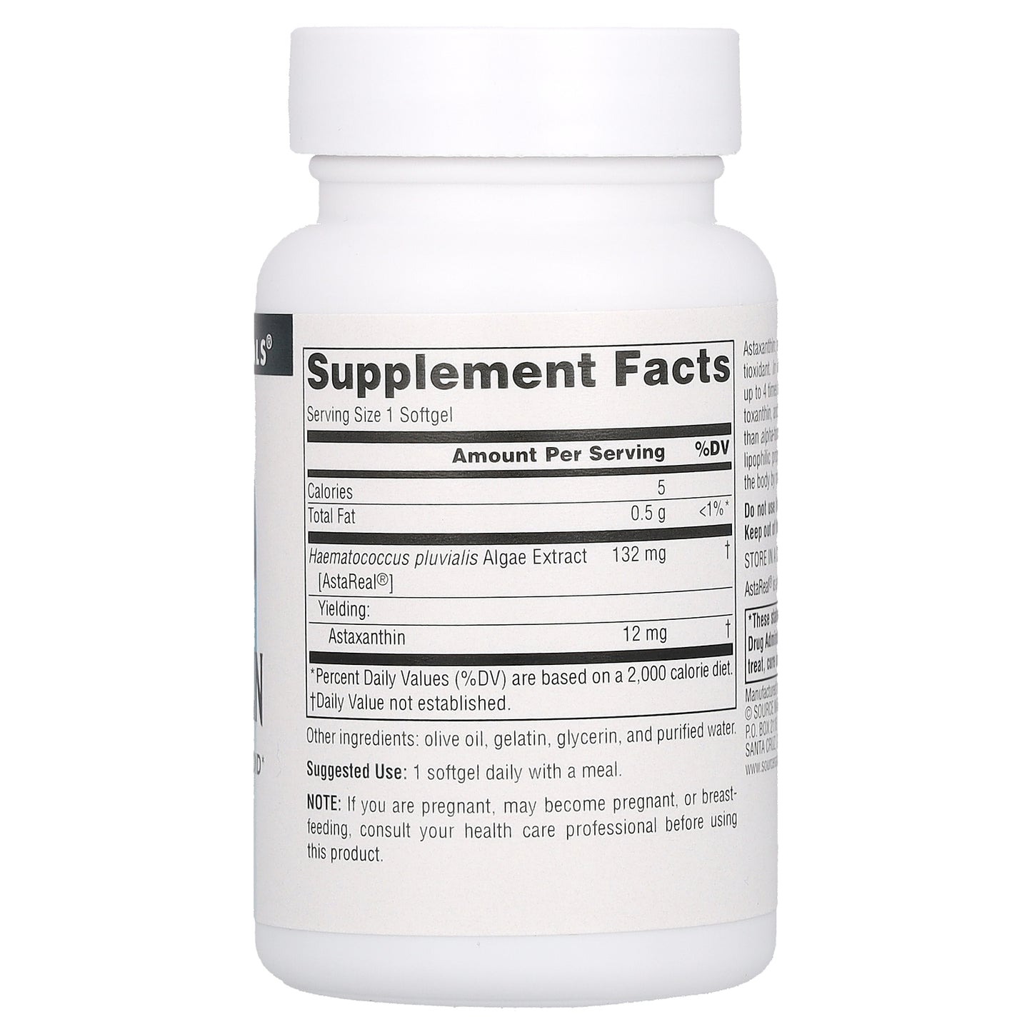 Source Naturals, Astaxanthin, 60 Softgels