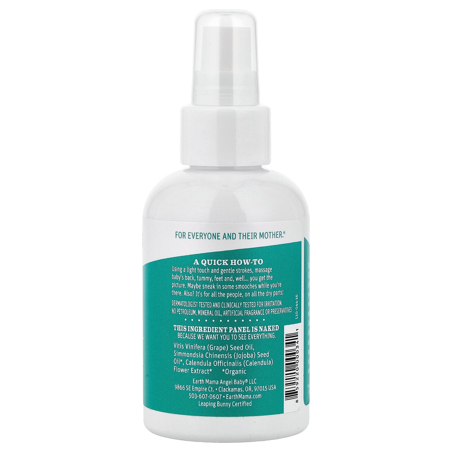 Earth Mama, Calendula Baby Oil, 4 fl oz (120 ml)