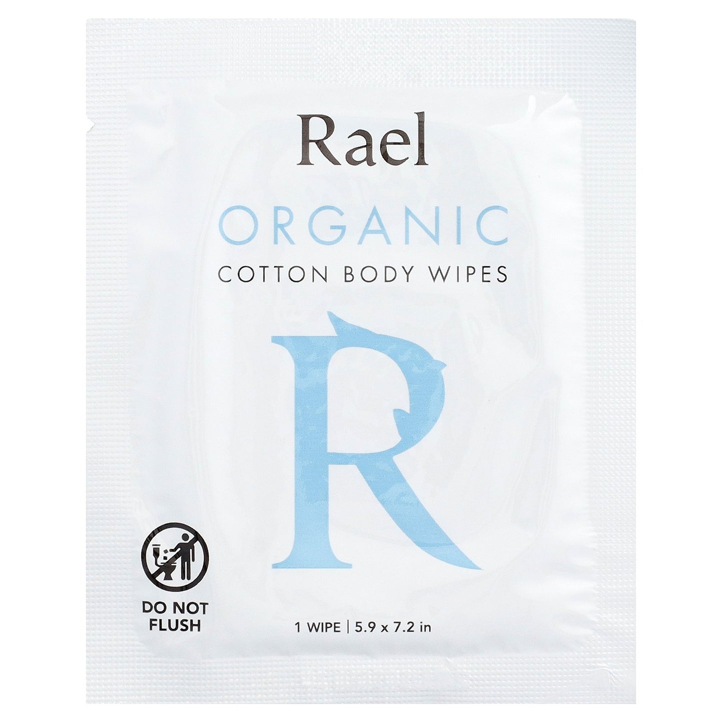 Rael, Organic Cotton Body Wipes, Fragrance Free, 10 Individually Wrapped Wipes