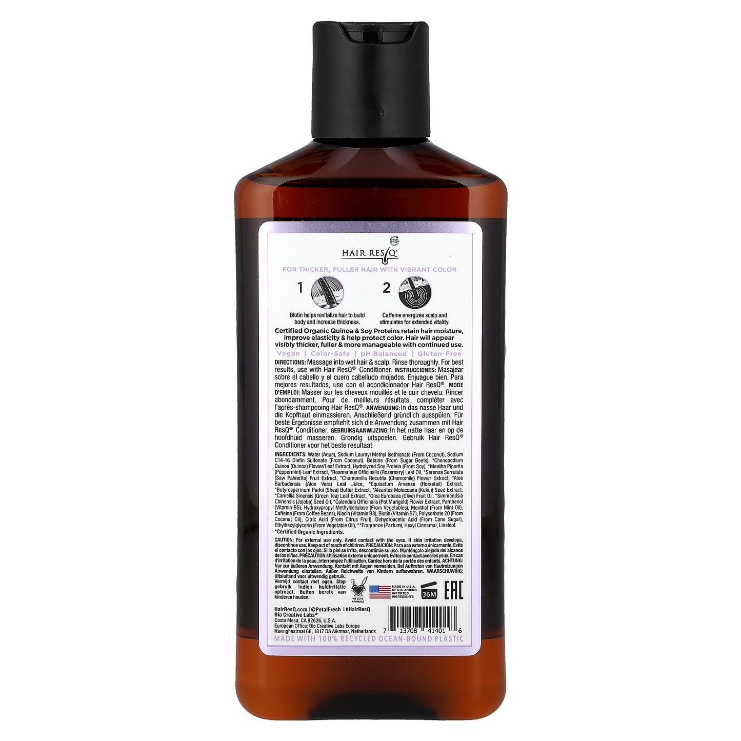 Petal Fresh, Hair ResQ®, Thickening Treatment, Biotin Shampoo, 12 fl oz (355 ml)