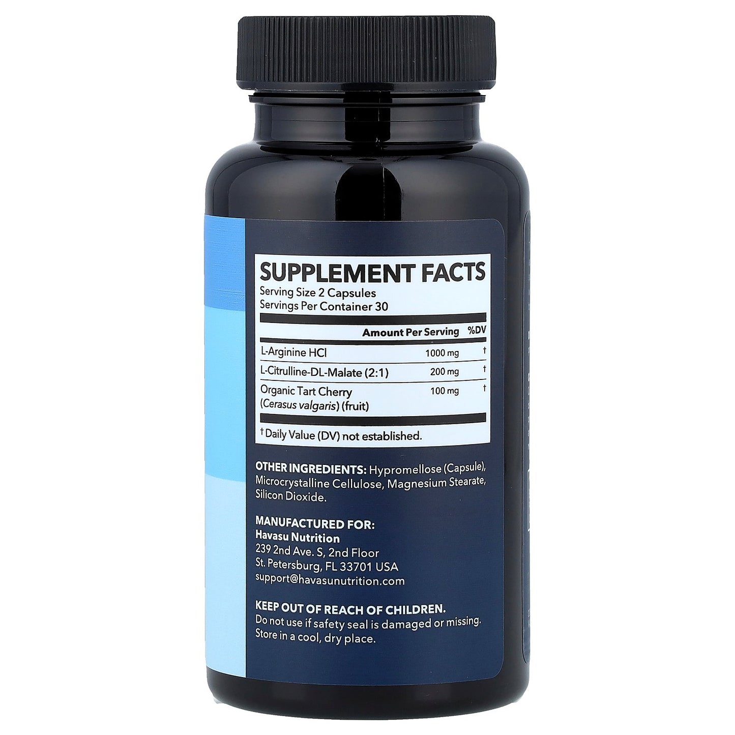 Havasu Nutrition, L-Arginine, 60 Capsules