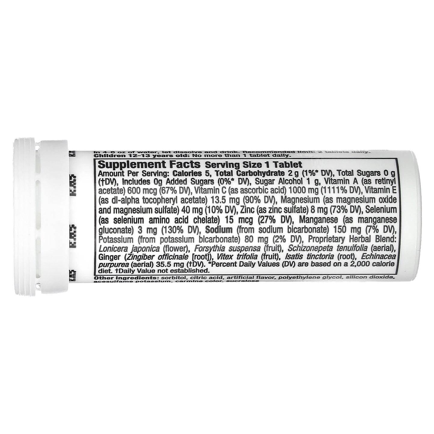 AirBorne, Immune Support Supplement, Very Berry, 10 Effervescent Tablets