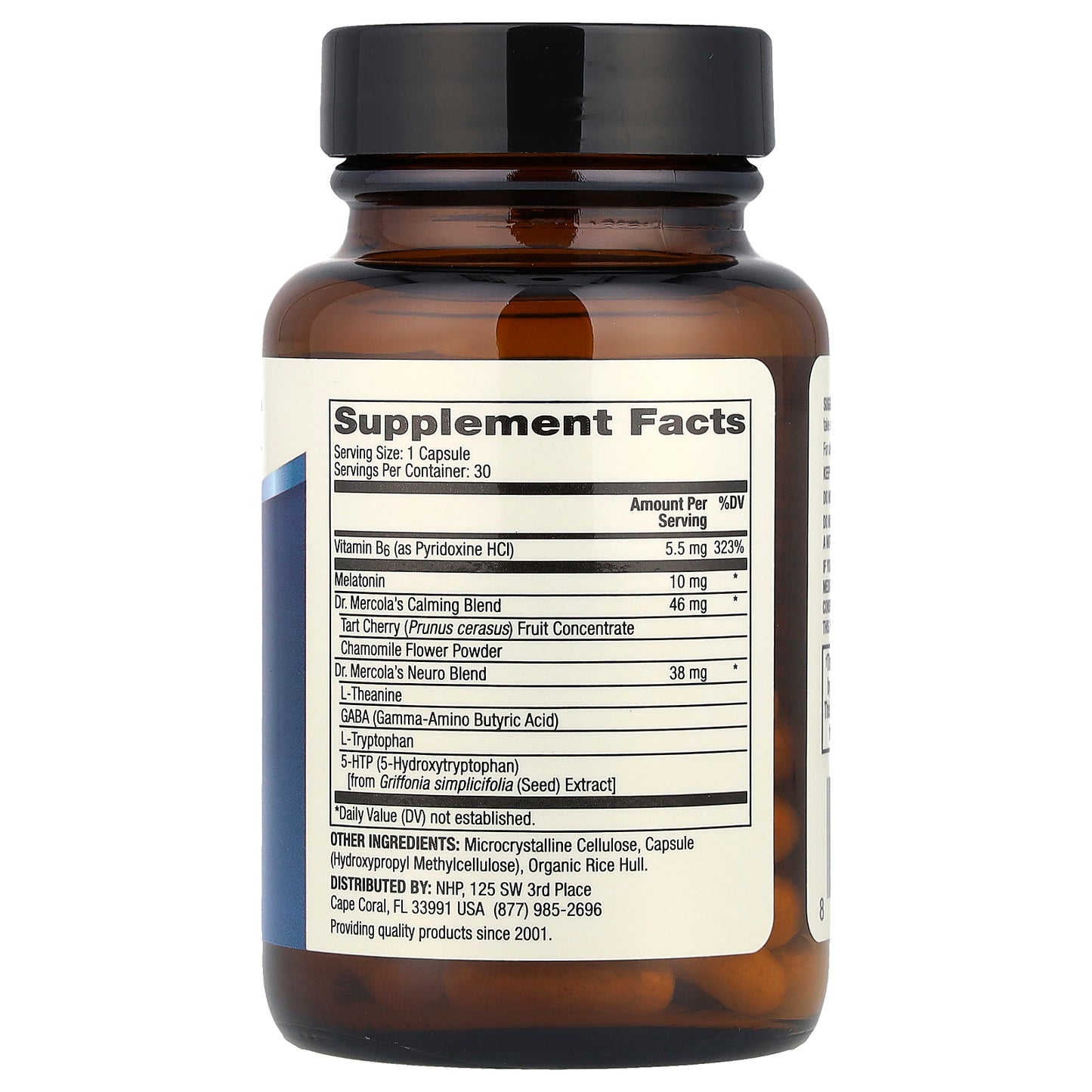 Dr. Mercola, Sleep Support, 30 Capsules