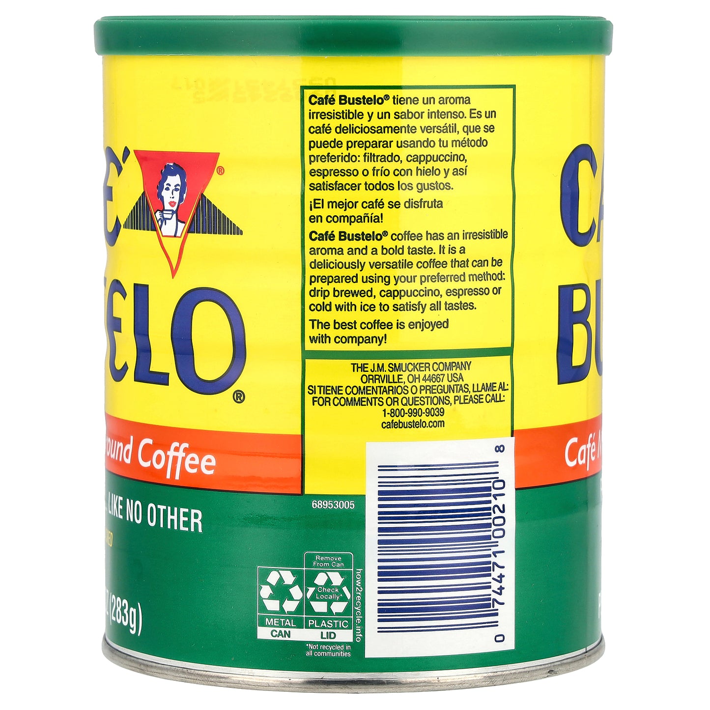 Café Bustelo, Decaffeinated Ground Coffee, 10 oz (283 g)