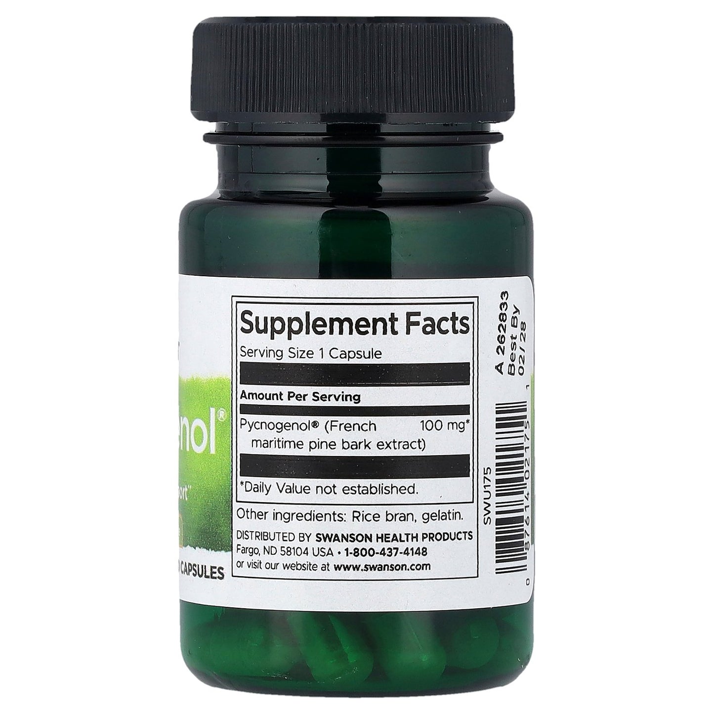 Swanson, Pycnogenol®, 100 mg, 30 Capsules