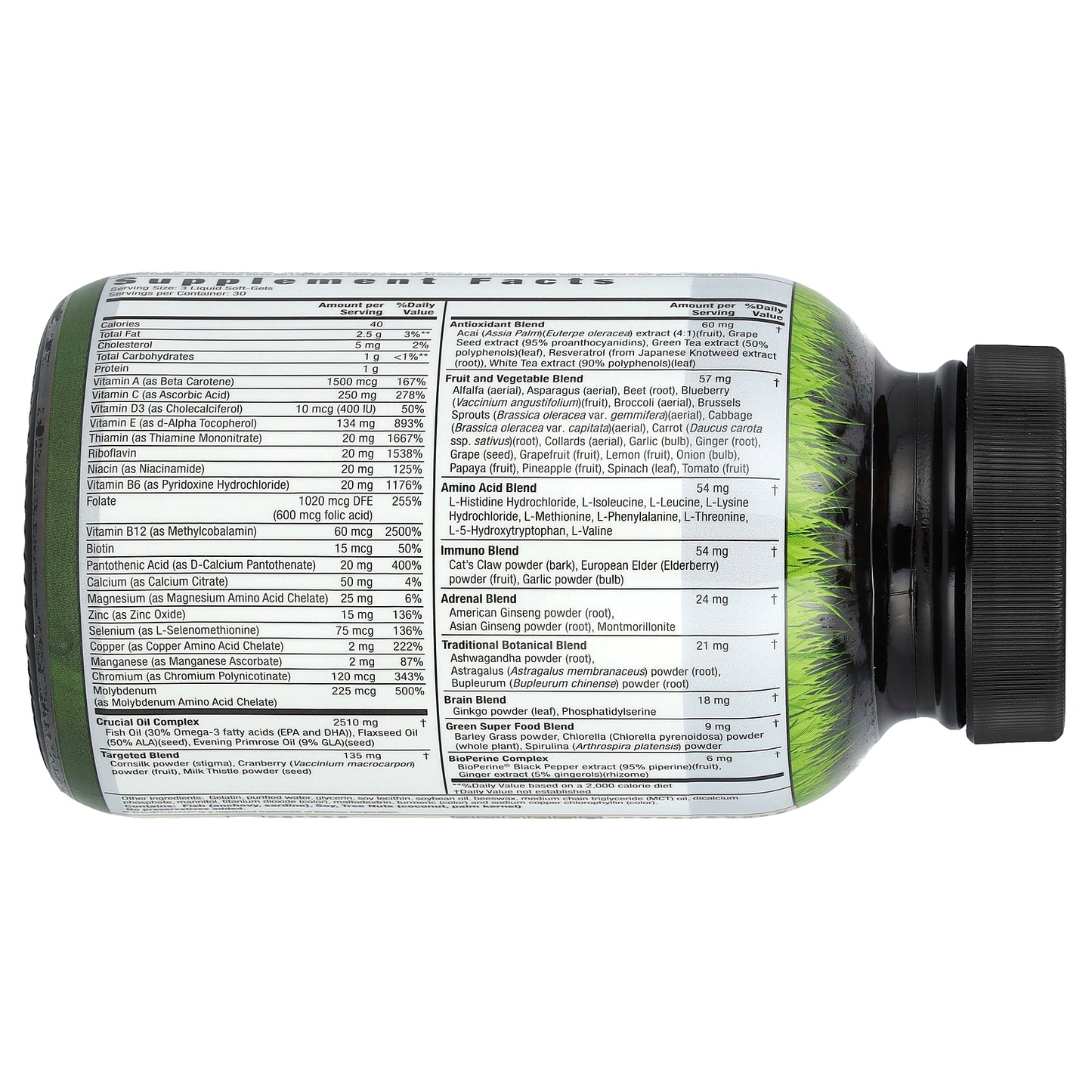 Irwin Naturals, Women's Living Green Liquid-Gel Multi®, 90 Liquid Soft-Gels