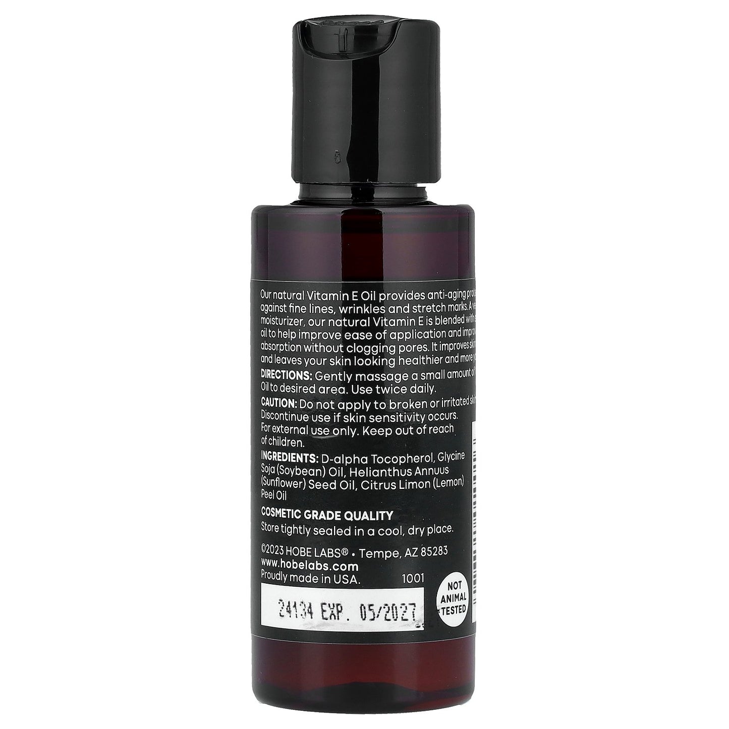 Hobe Labs, Essentials, Vitamin E Oil, 2 fl oz (59 ml)