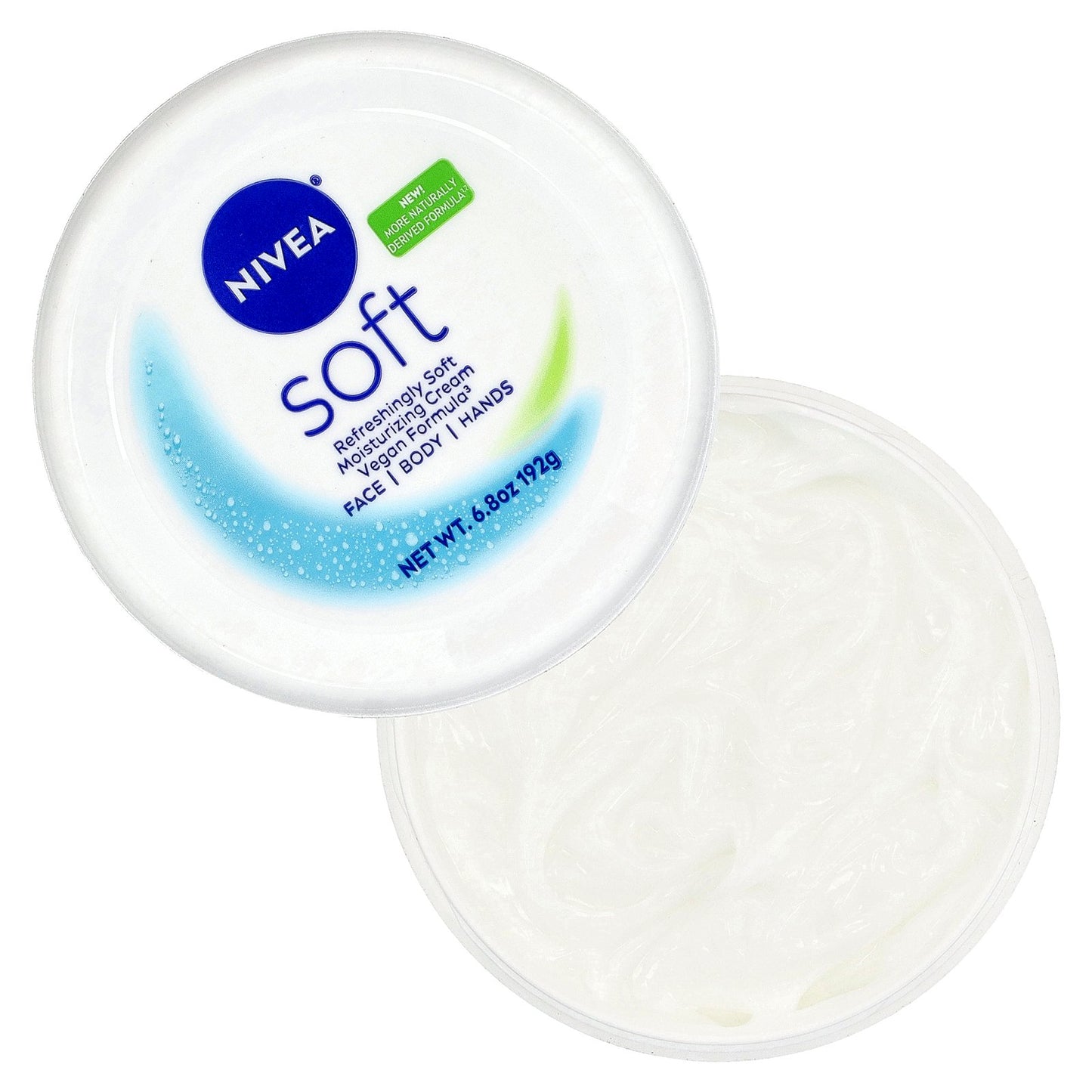 Nivea, Soft, Refreshing Soft Moisturizing Cream, 6.8 oz (192 g)