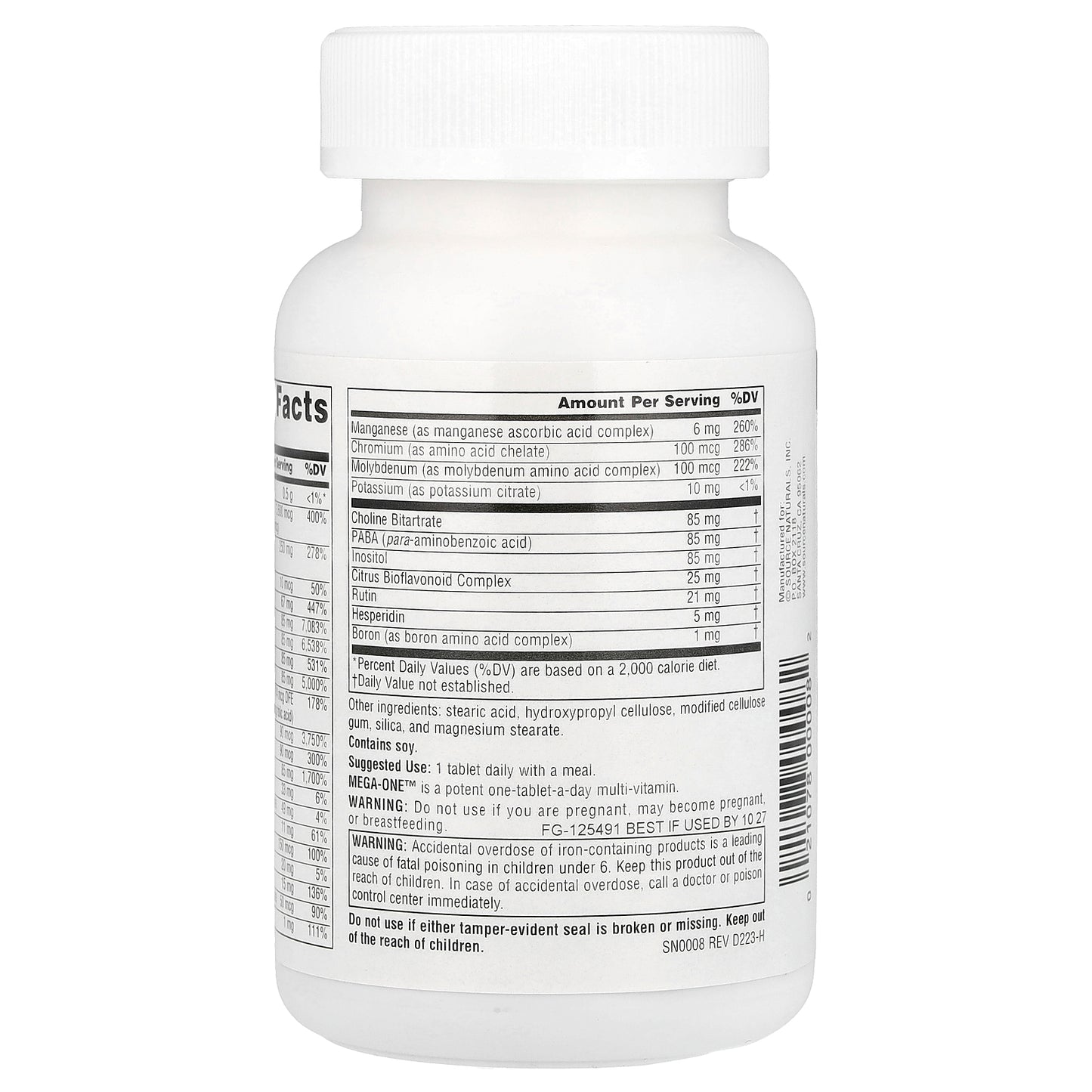 Source Naturals, Mega-One™, 60 Tablets