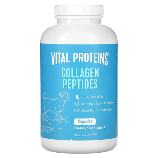 Vital Proteins, Collagen Peptides, 360 Capsules