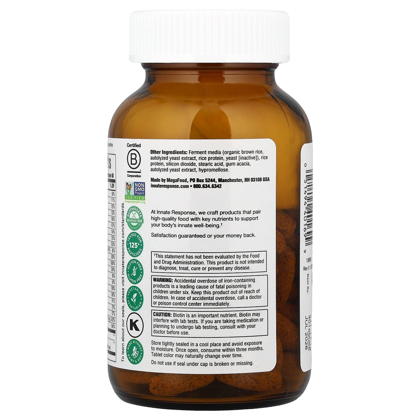 Innate Response Formulas, Women's 40+ Multivitamin, 120 Tablets