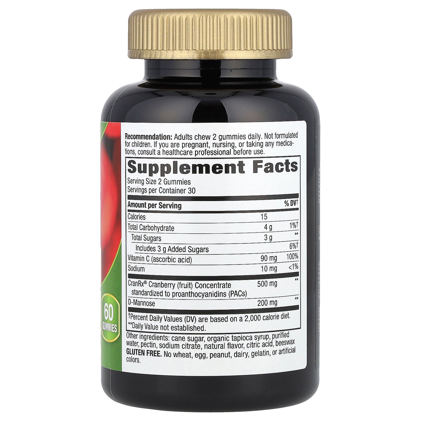 Nature's Way, CranRx® Gummy, BioActive Cranberry, 60 Gummies