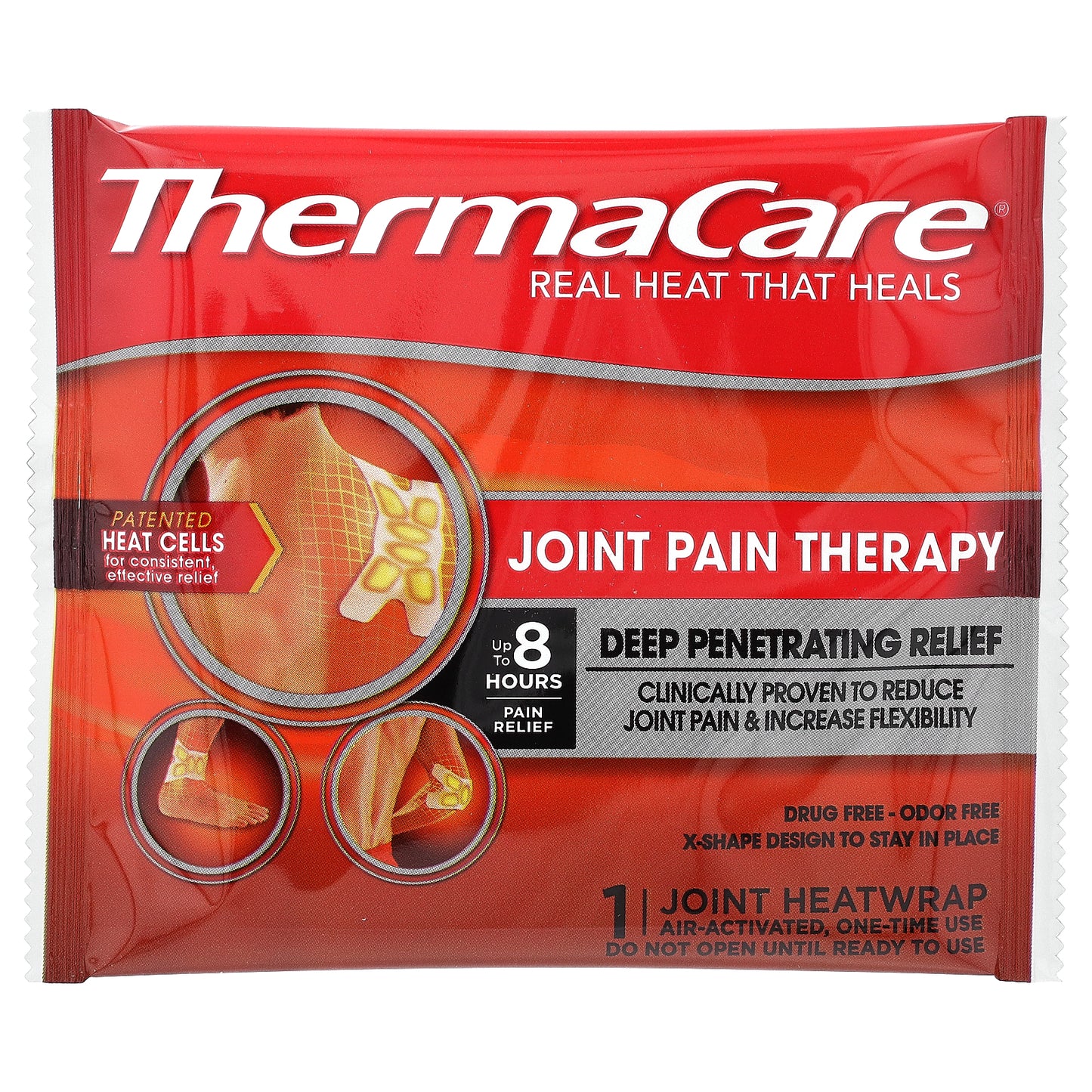 ThermaCare, Joint Pain Therapy, 4 Joint Heatwraps